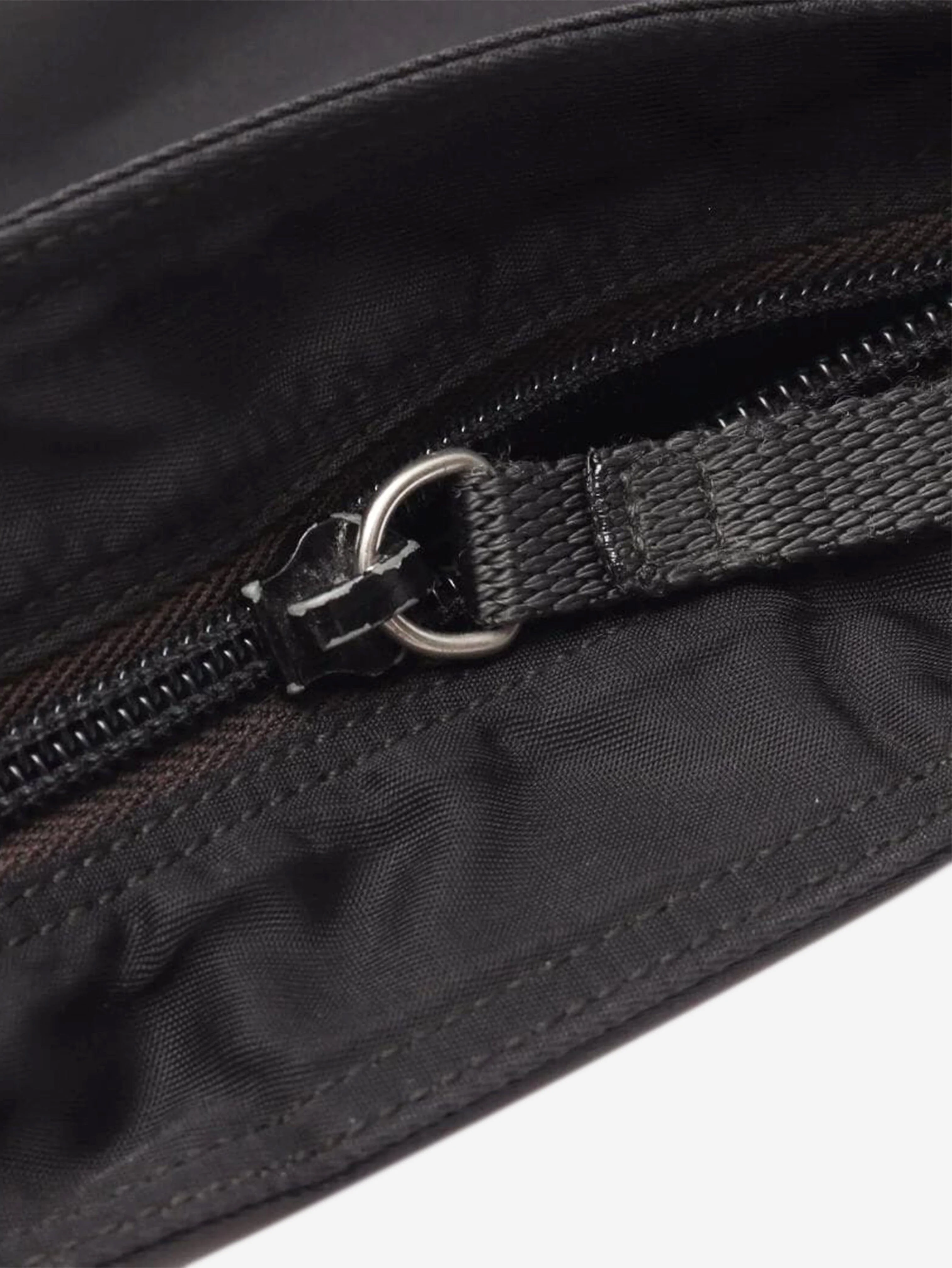 Black Re-Nylon shoulder bag - Image 6