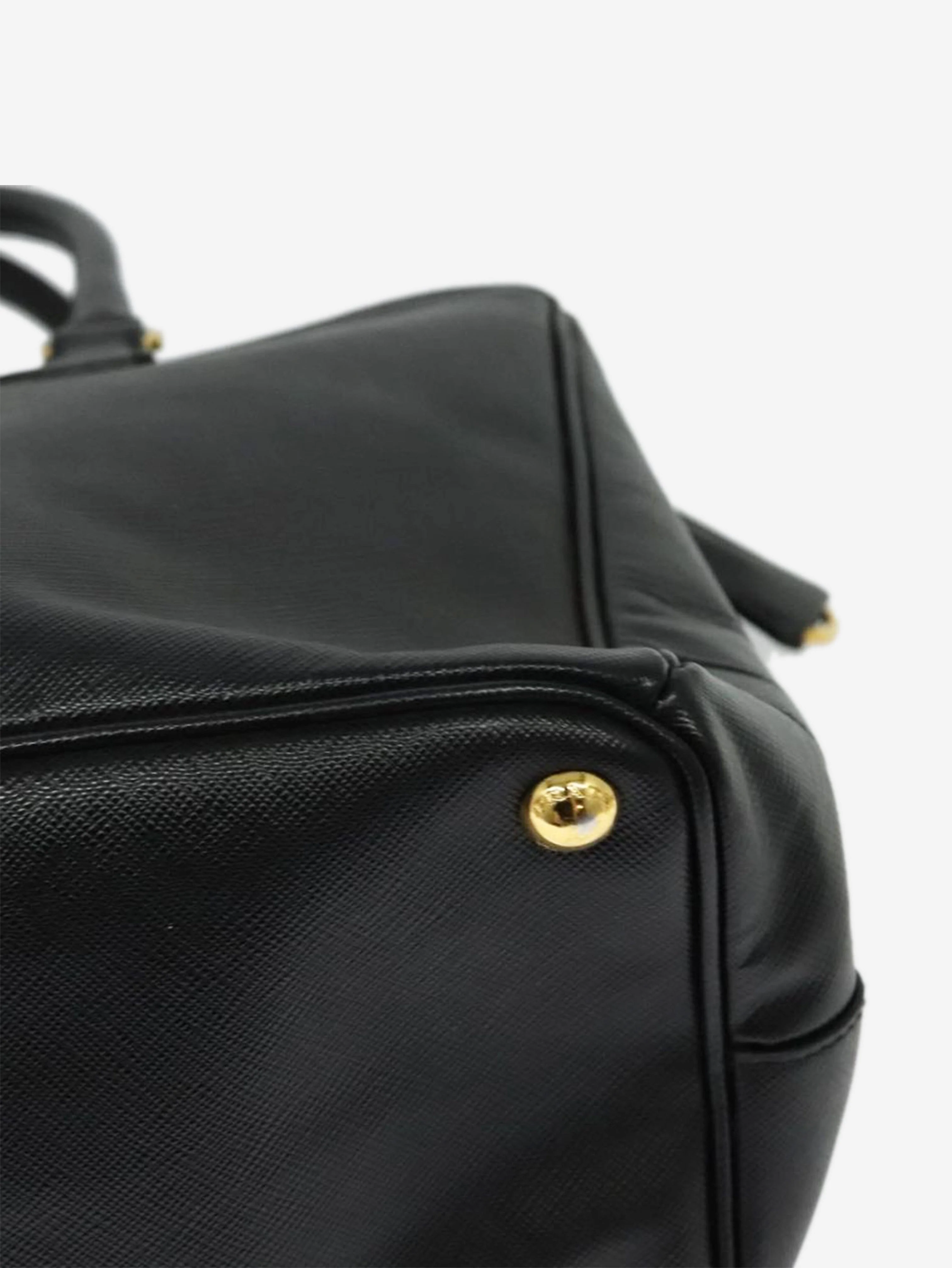 Black Saffiano leather Galleria 2way bag - Image 15