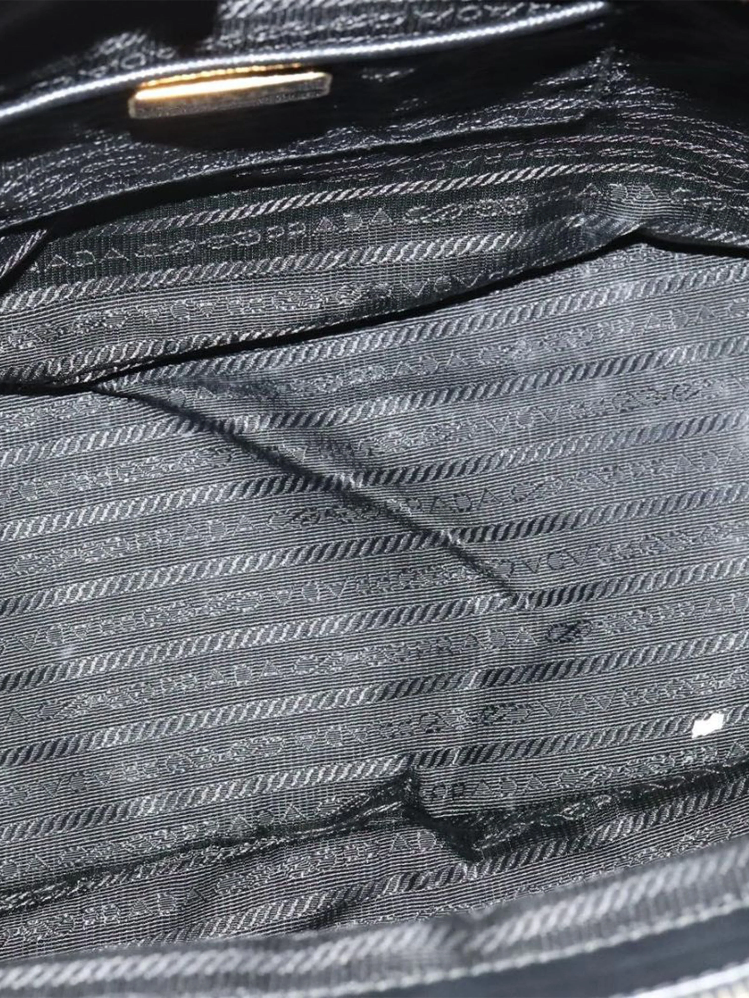 Black Saffiano leather Galleria 2way bag - Image 18