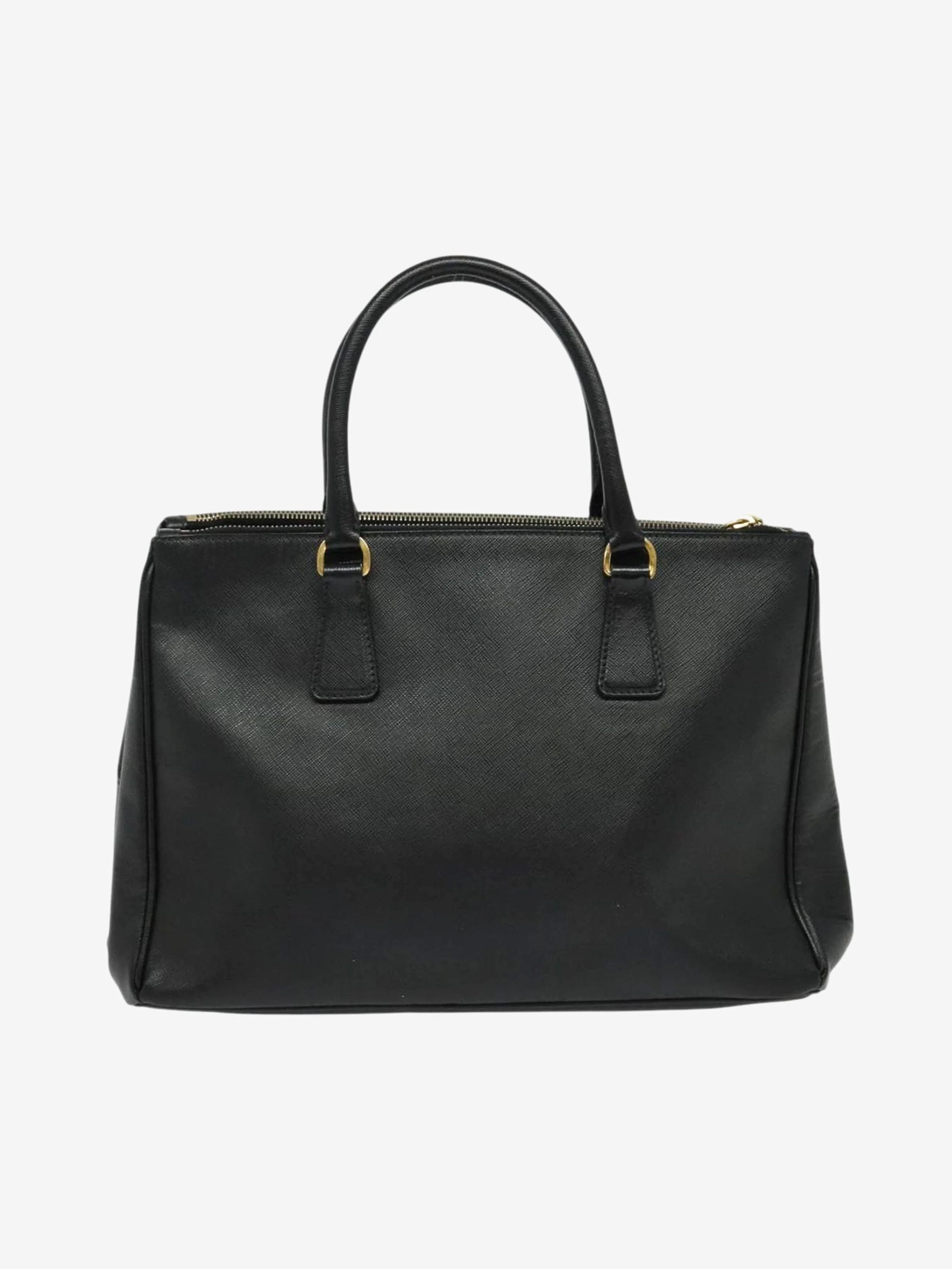 Black Saffiano leather Galleria 2way bag - Image 4