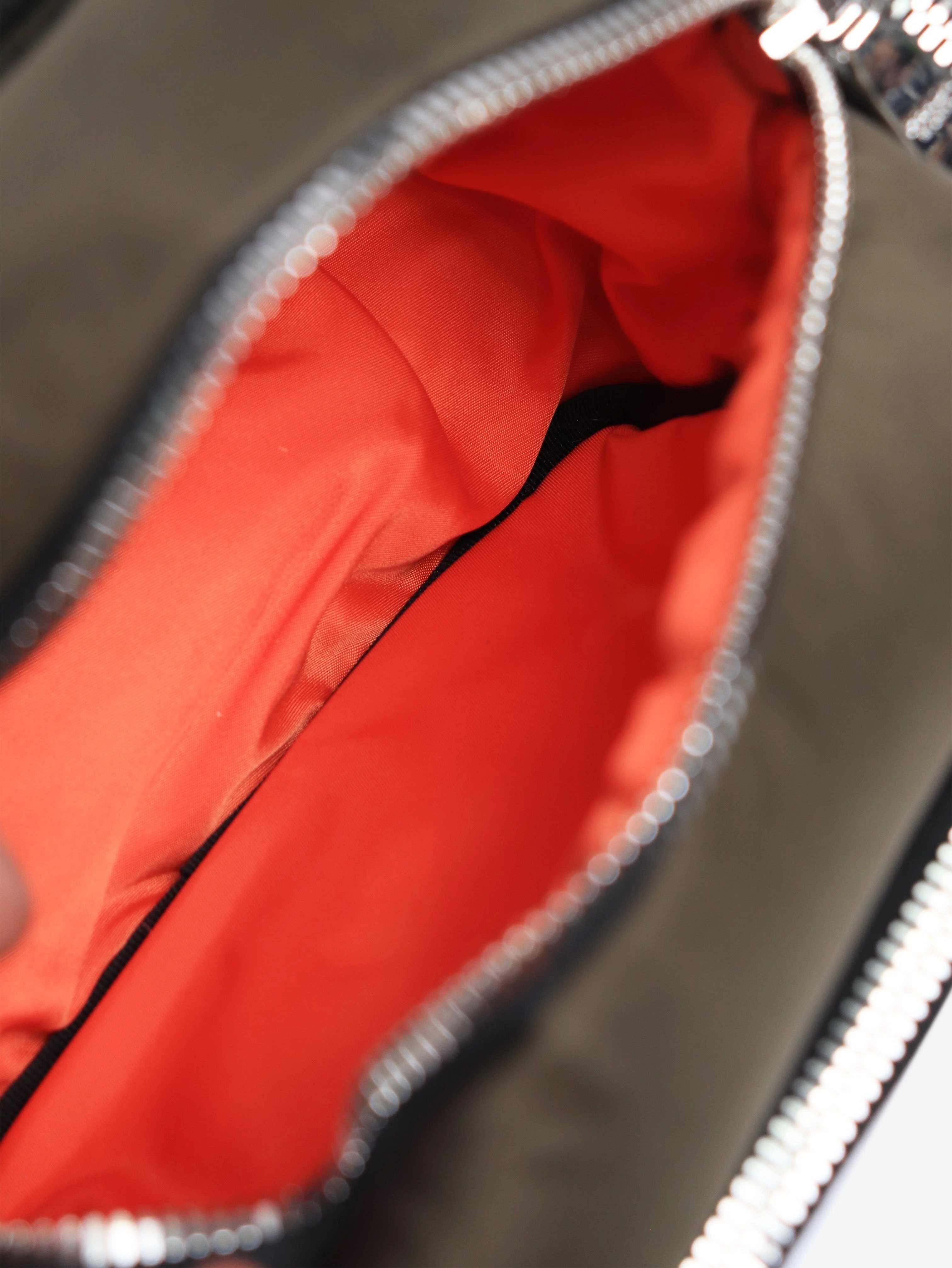 Khaki Tessuto nylon cargo bag - Image 10