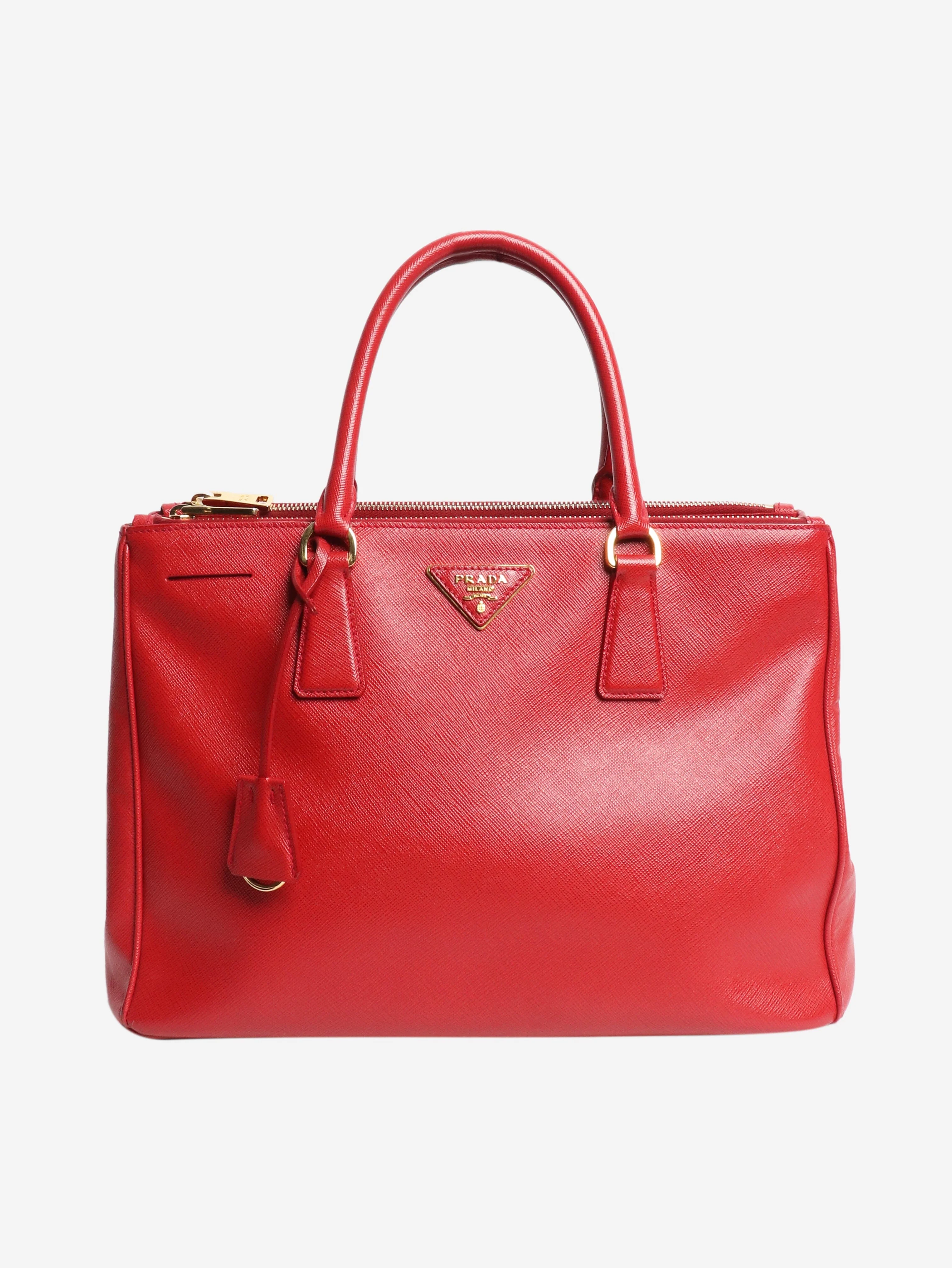 Red Galleria tote bag