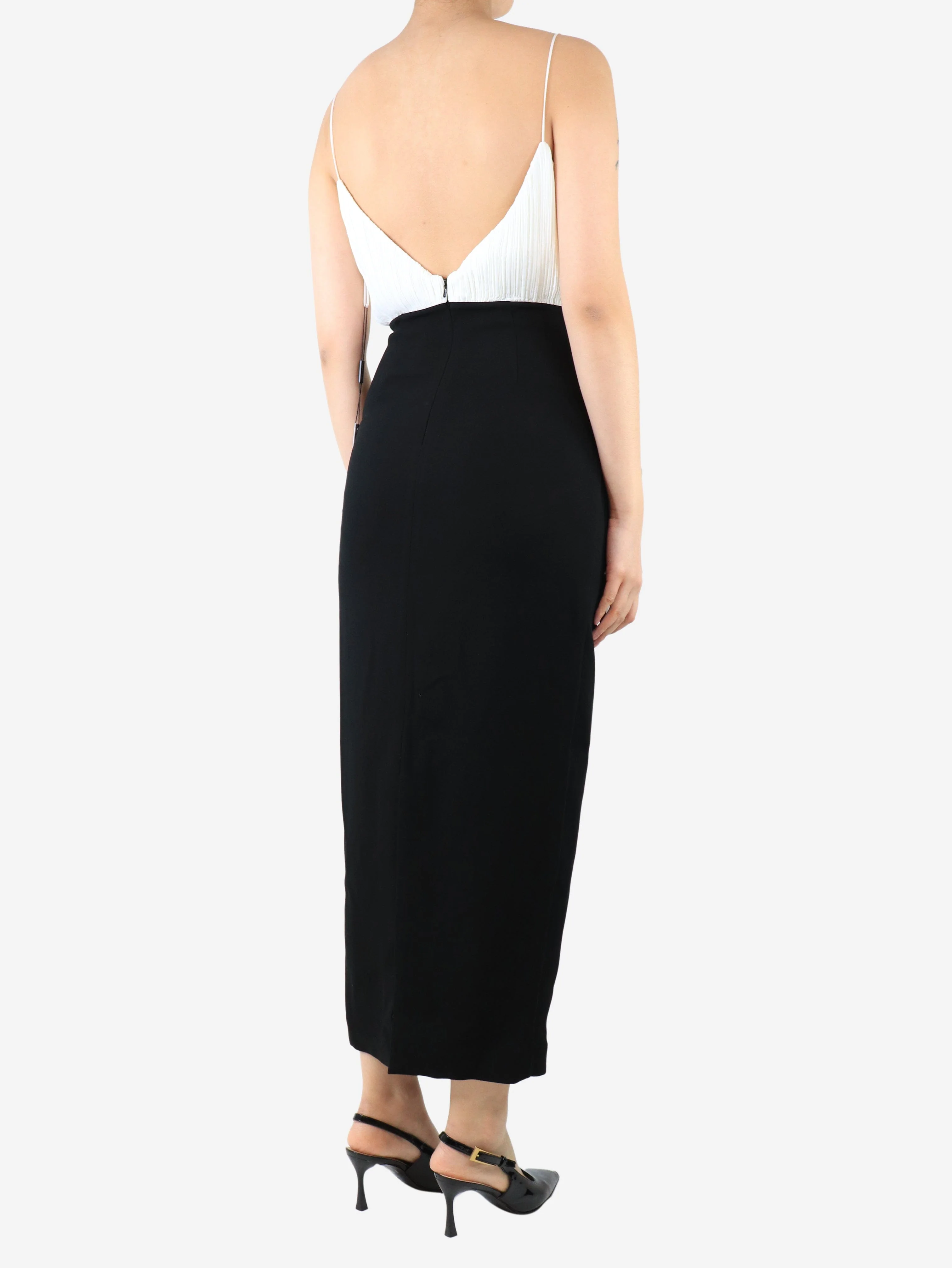 Black July strap dress - size UK 8 - Image 2