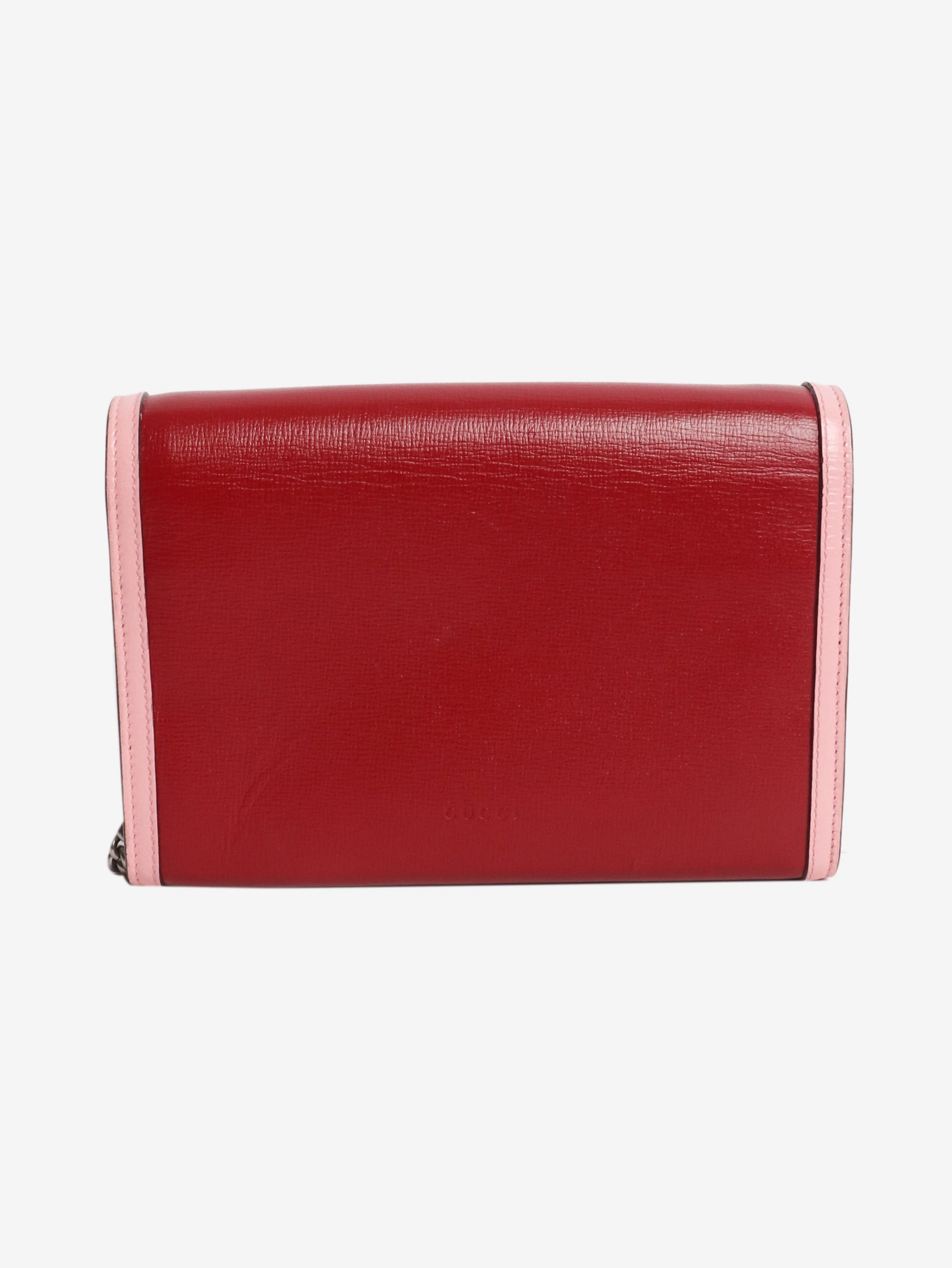 Red Dionysus chain wallet - Image 3
