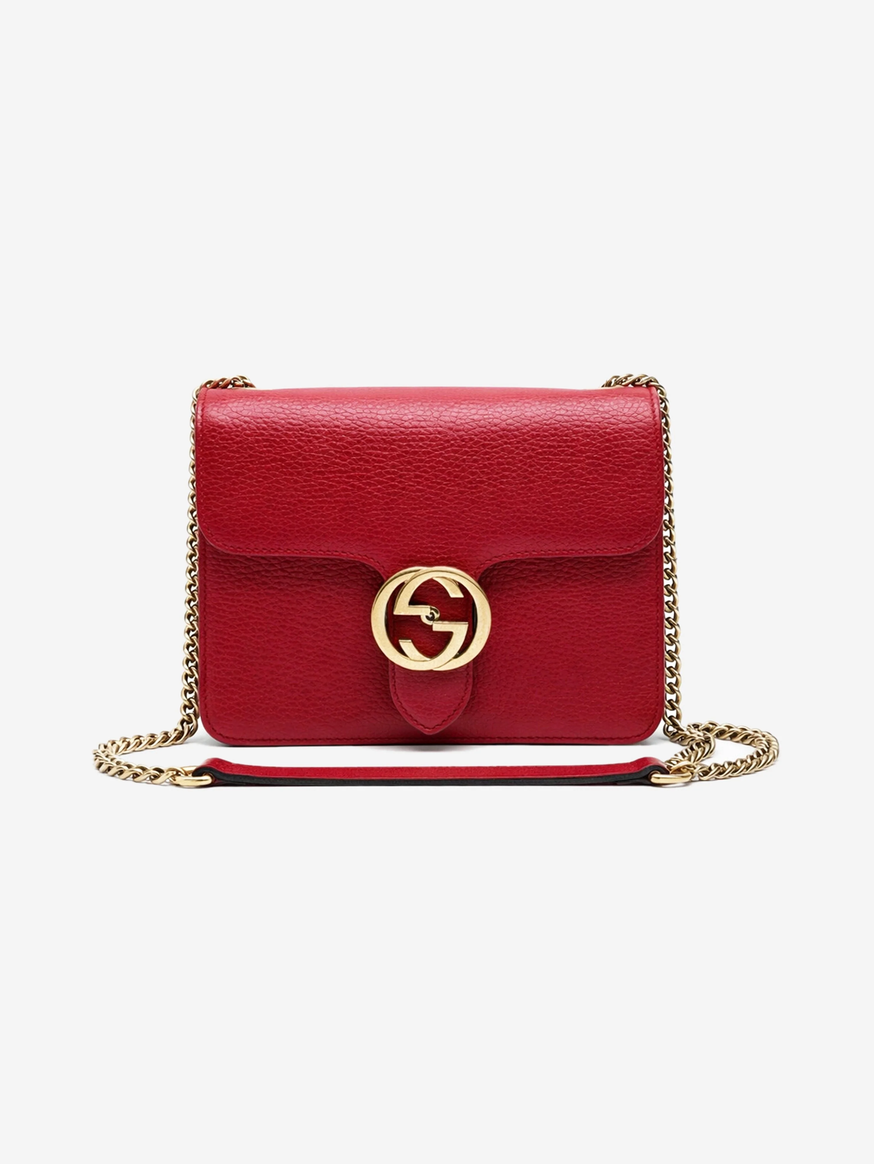 Red Interlocking G crossbody bag