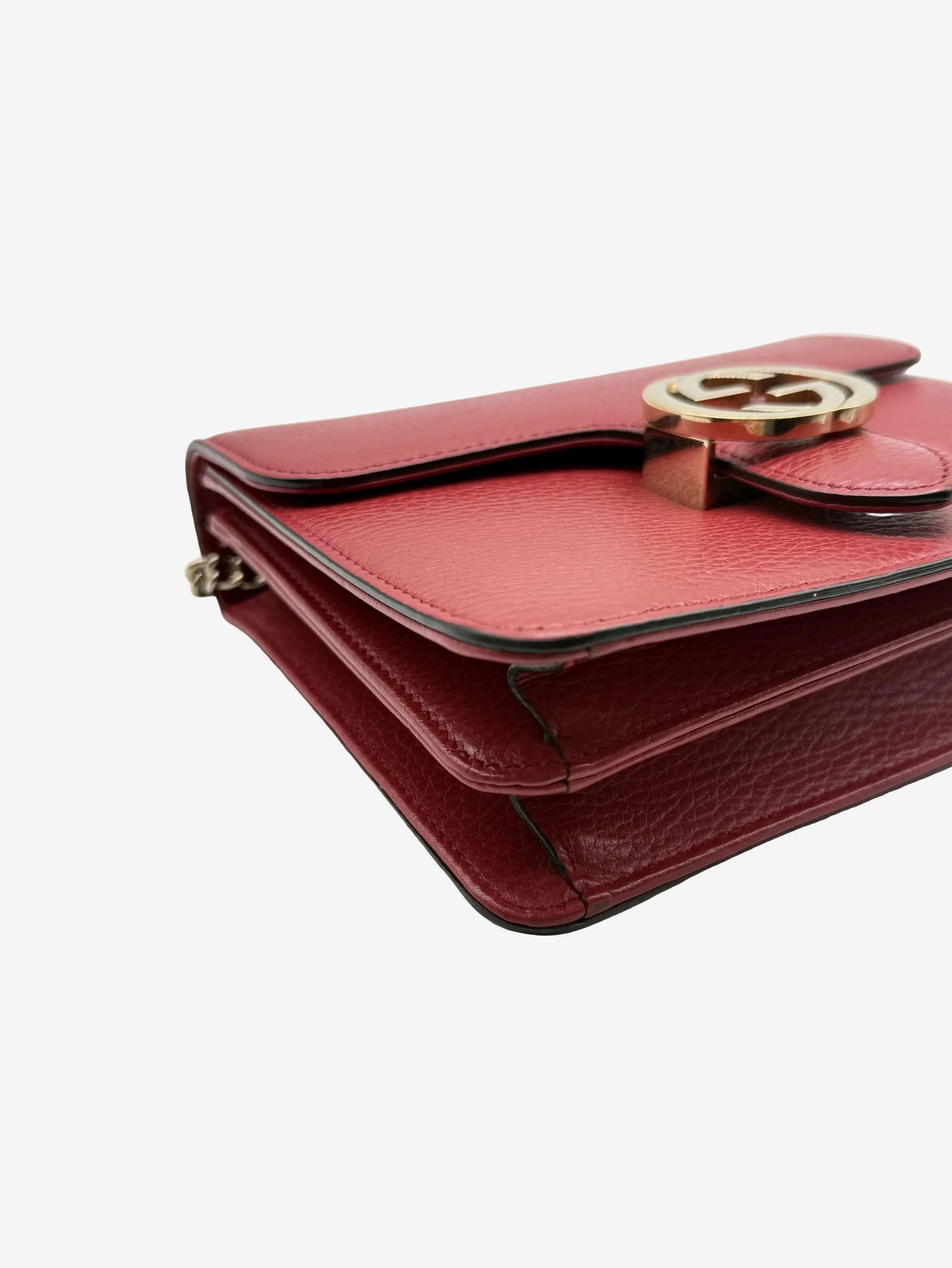 Red Interlocking G crossbody bag - Image 3