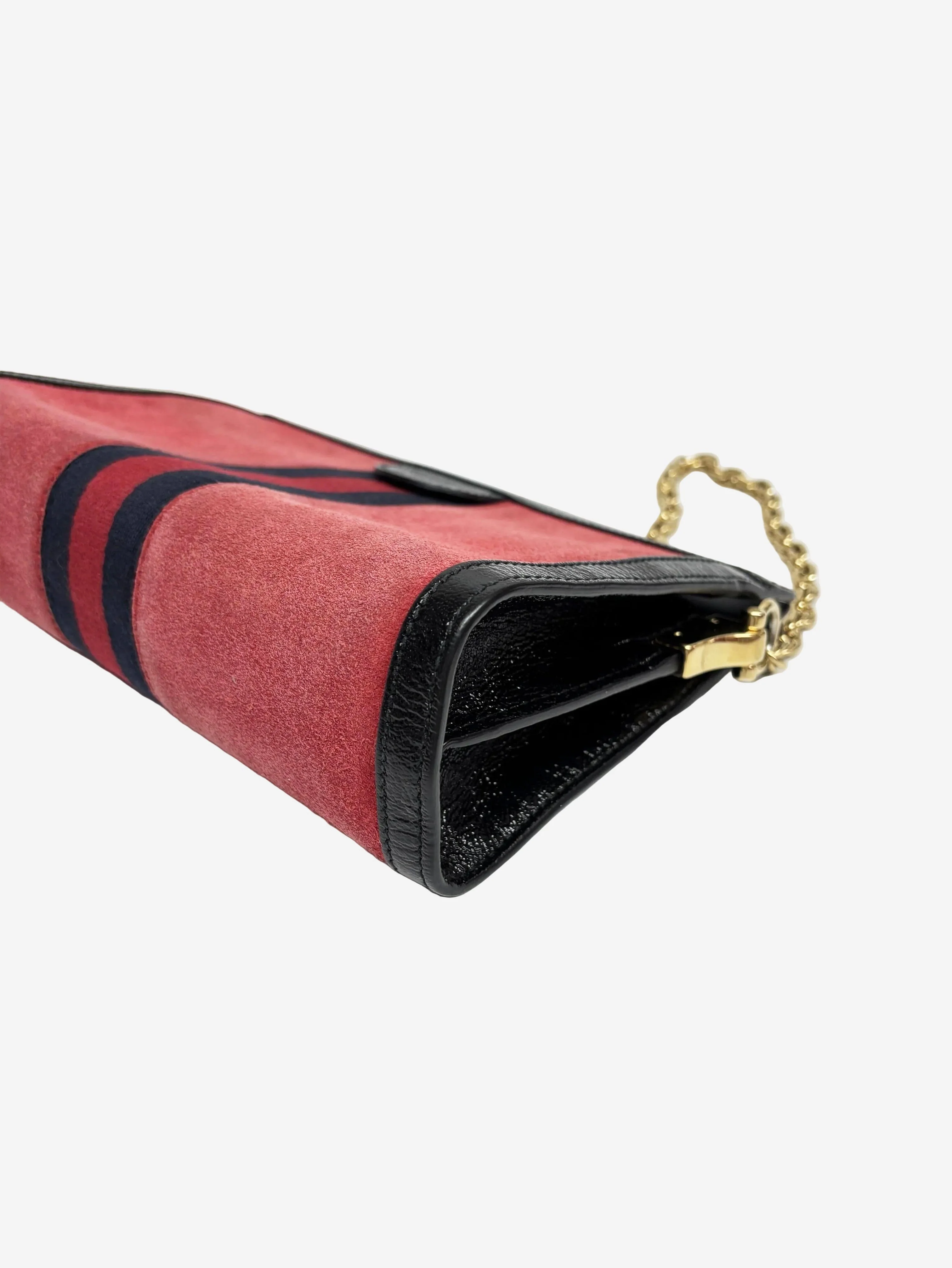 Red Ophidia suede GG shoulder bag - Image 3