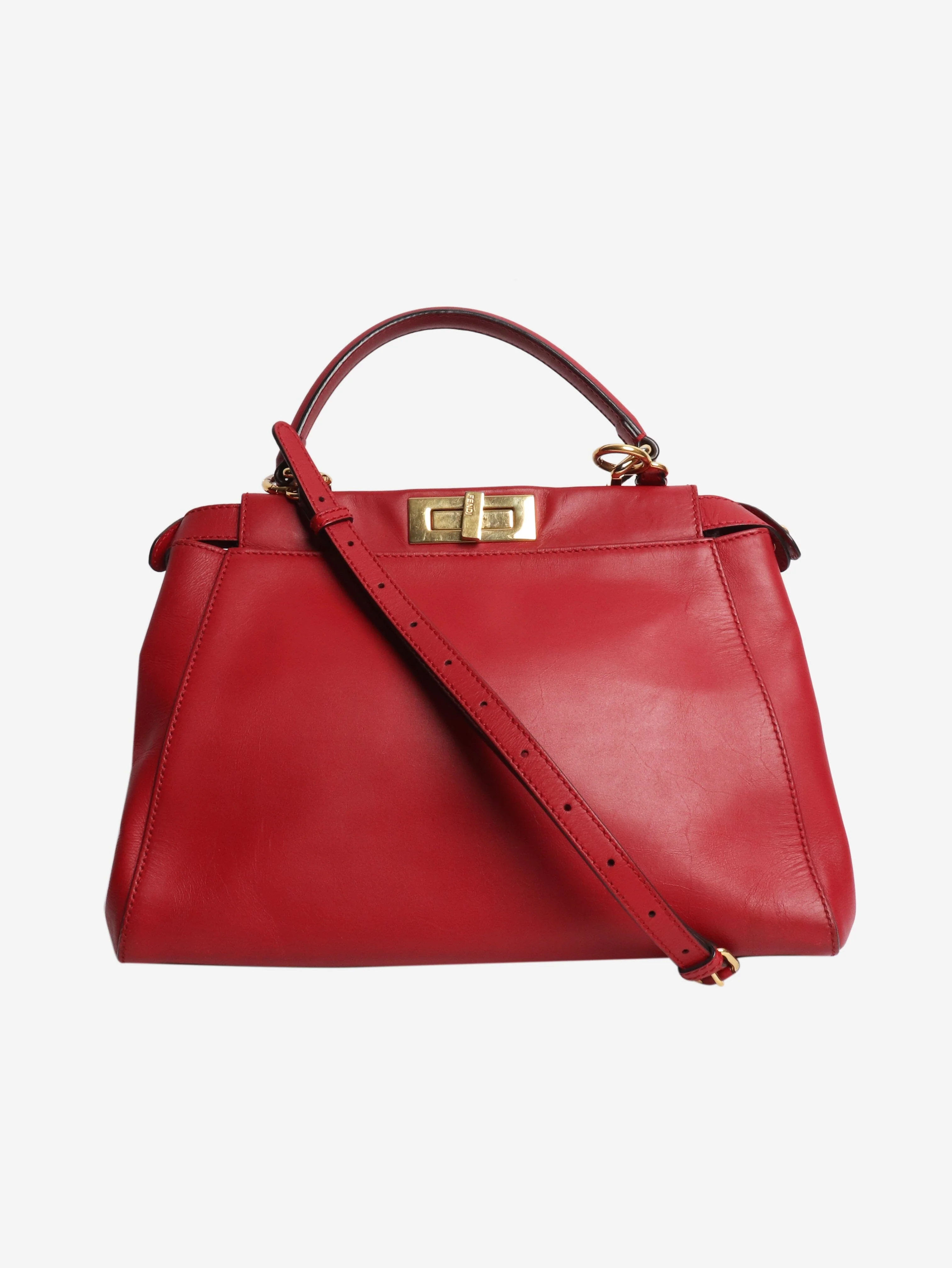 Red Peekaboo bag