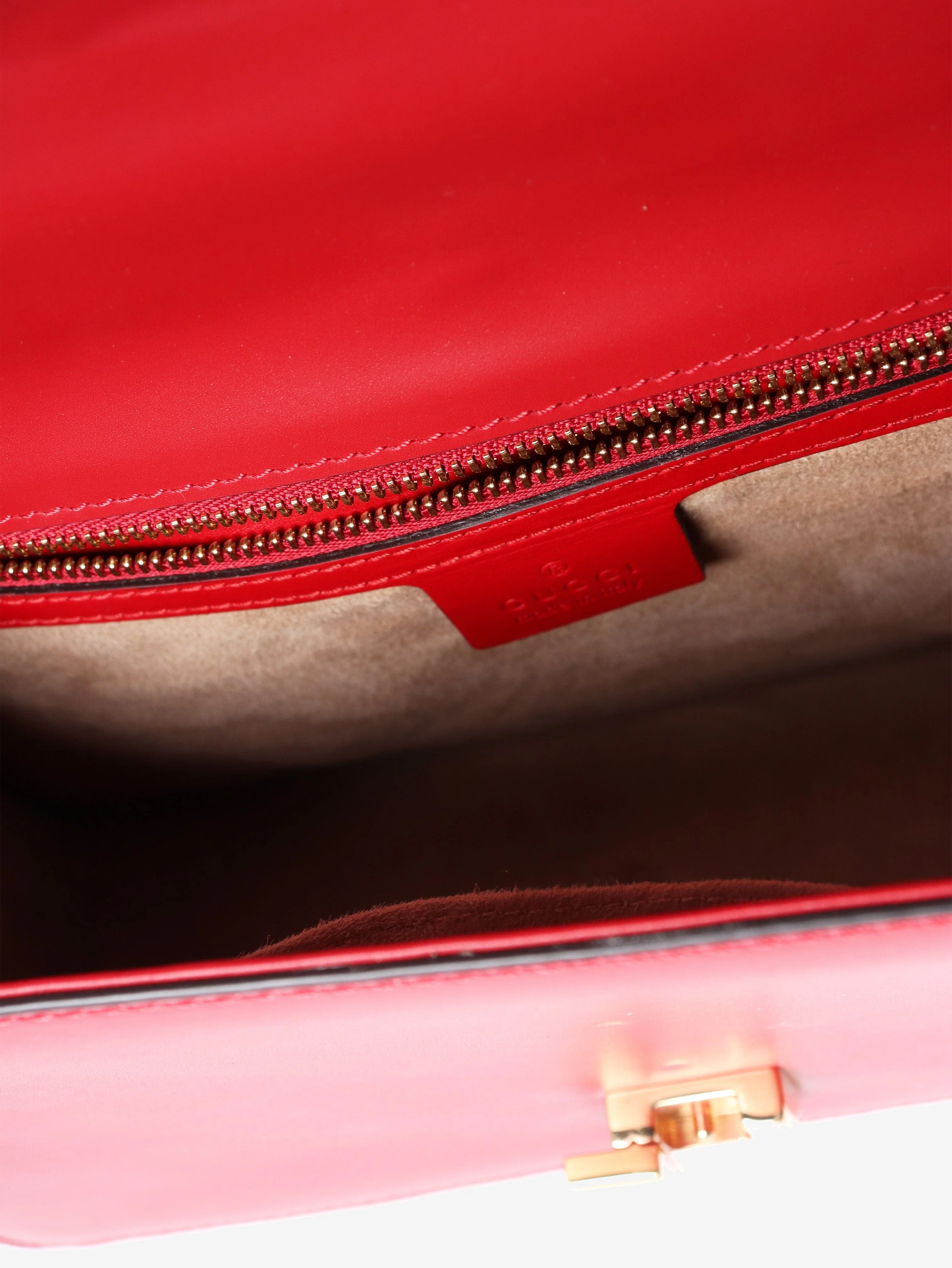 Red Sylvie leather shoulder bag - Image 7