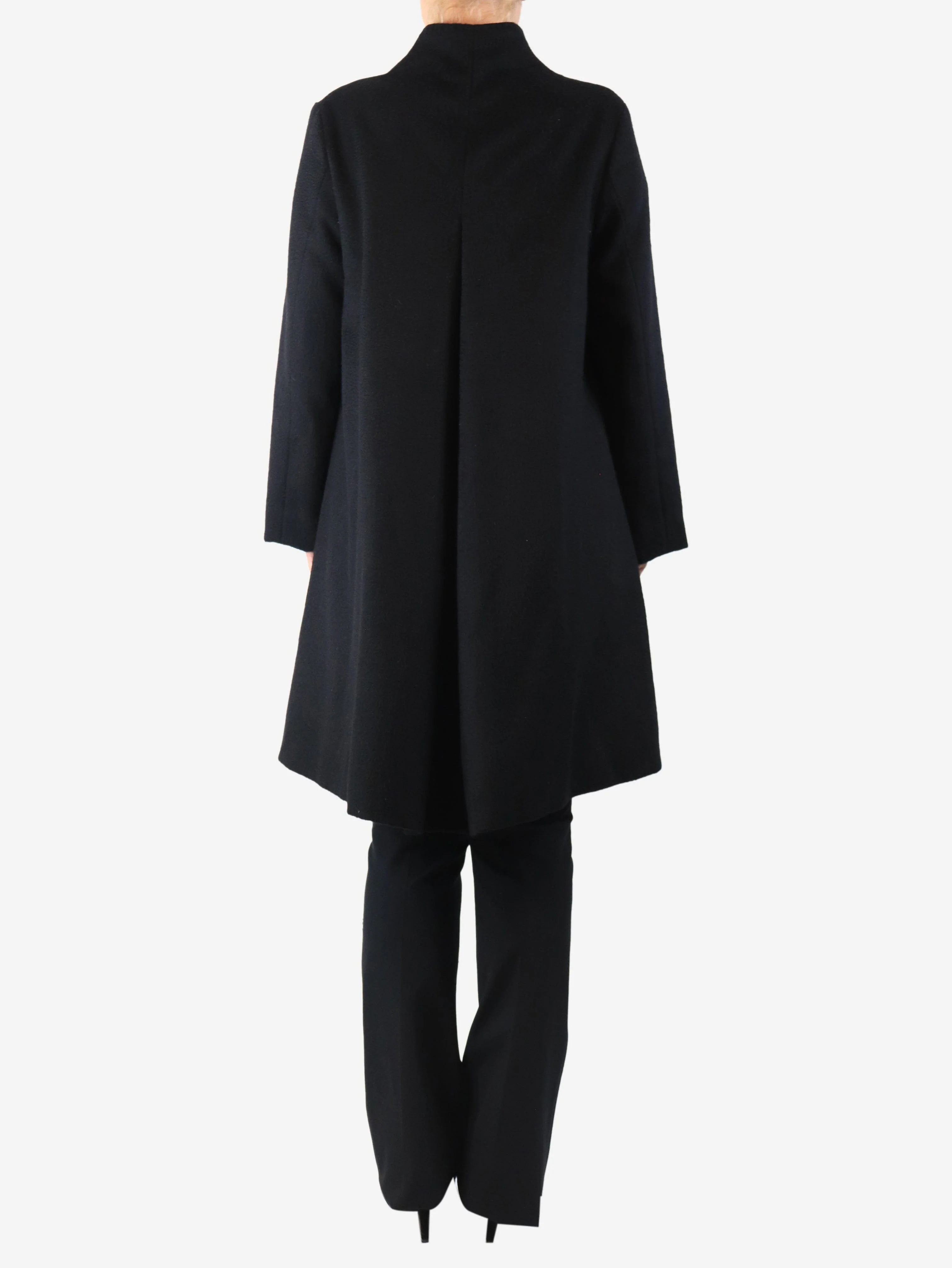 Black wool coat - size - Image 2