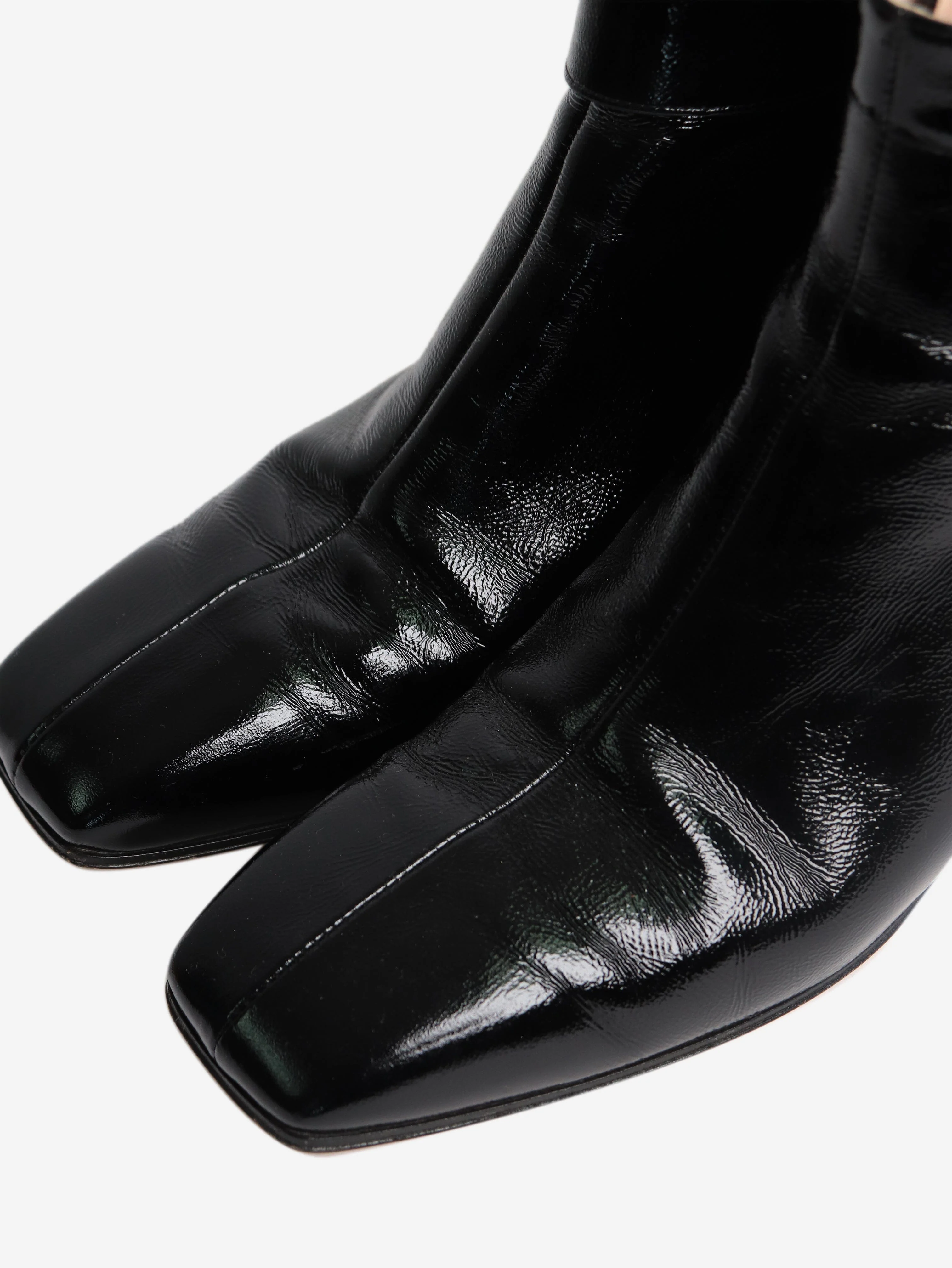 Black patent ankle boots - size EU 39 (UK 6) - Image 5