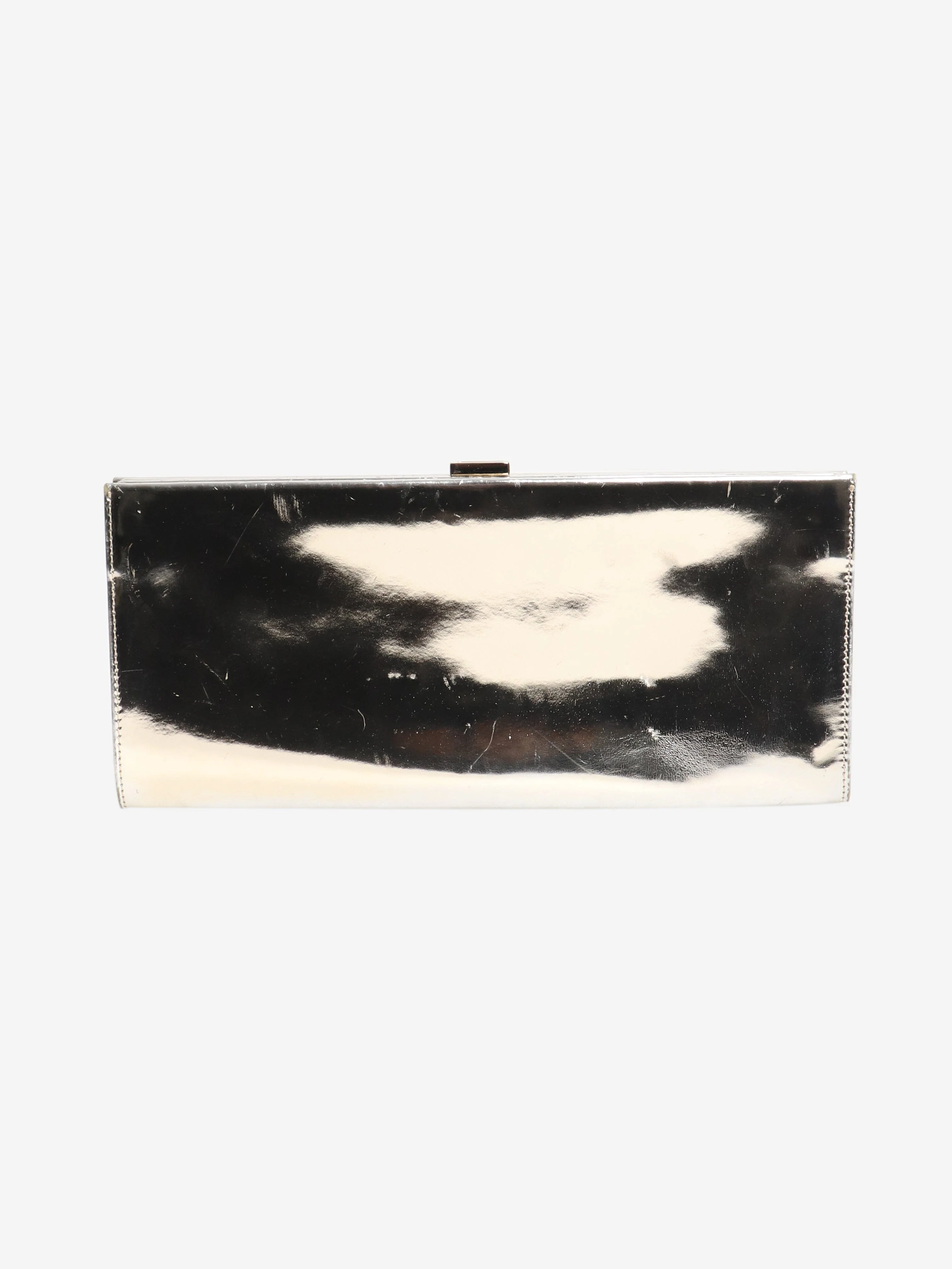 Gold metallic clutch - Image 2