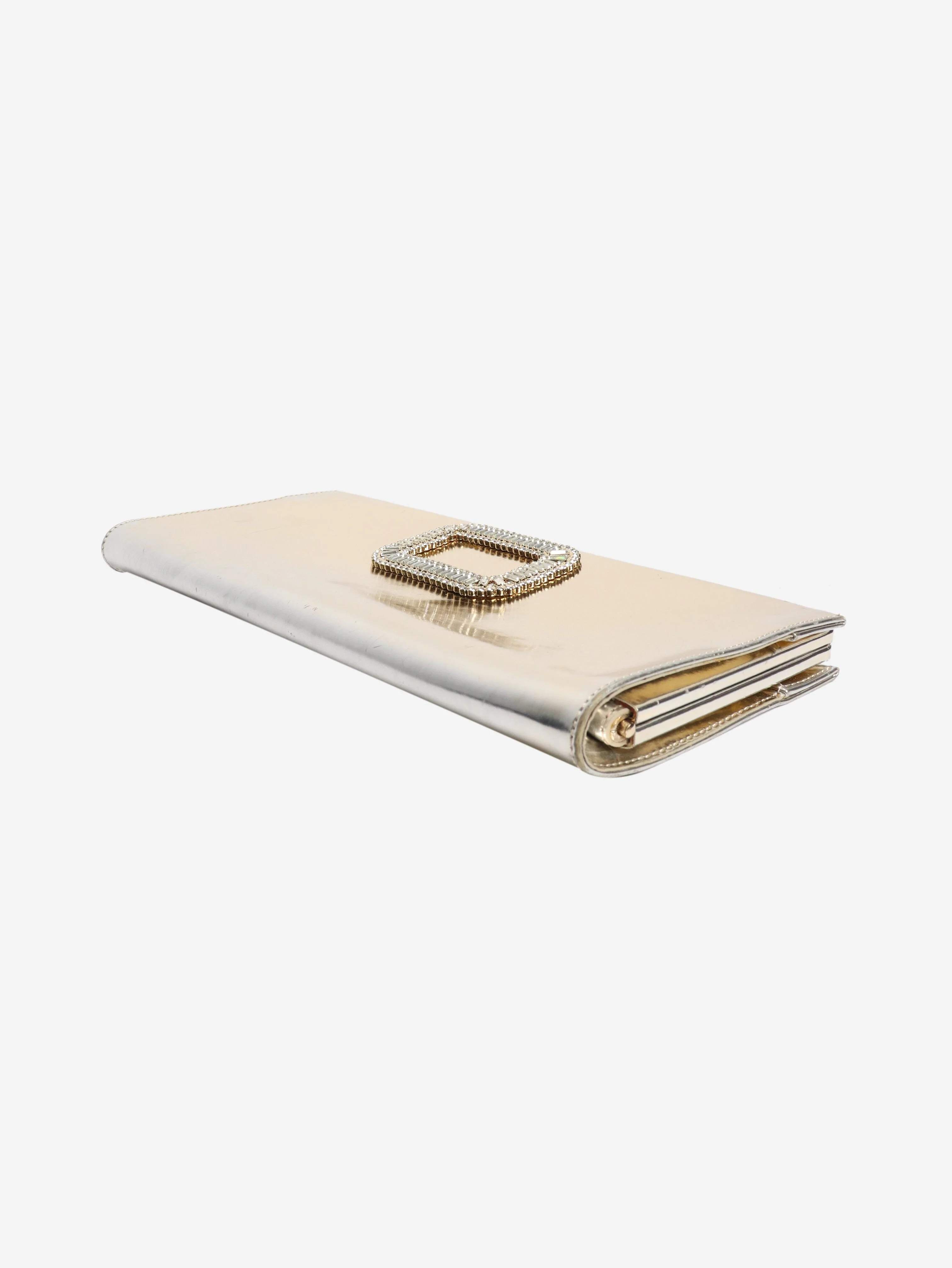 Gold metallic clutch - Image 4