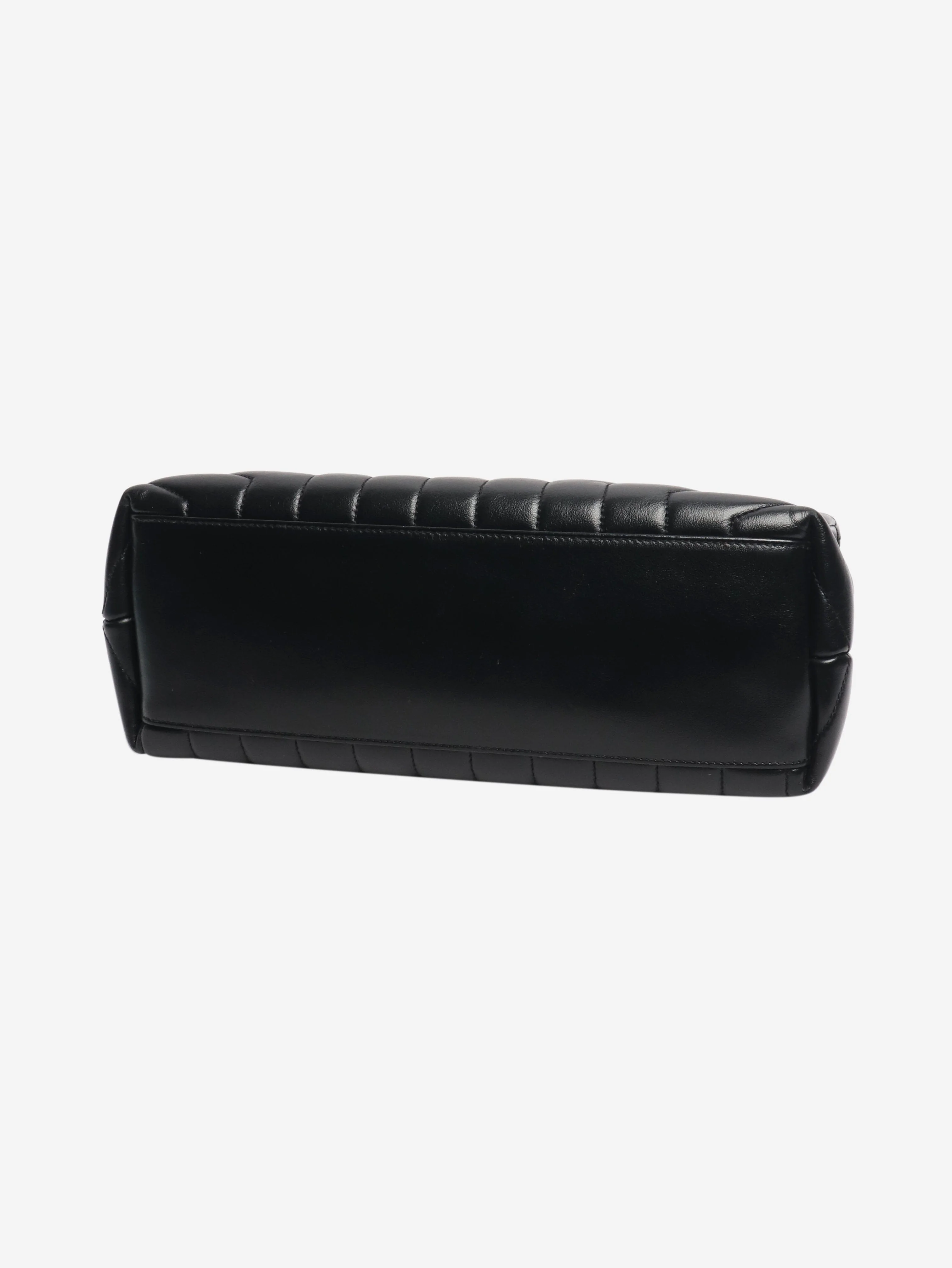 Black Loulou quilted leather shoulder bag - Image 3