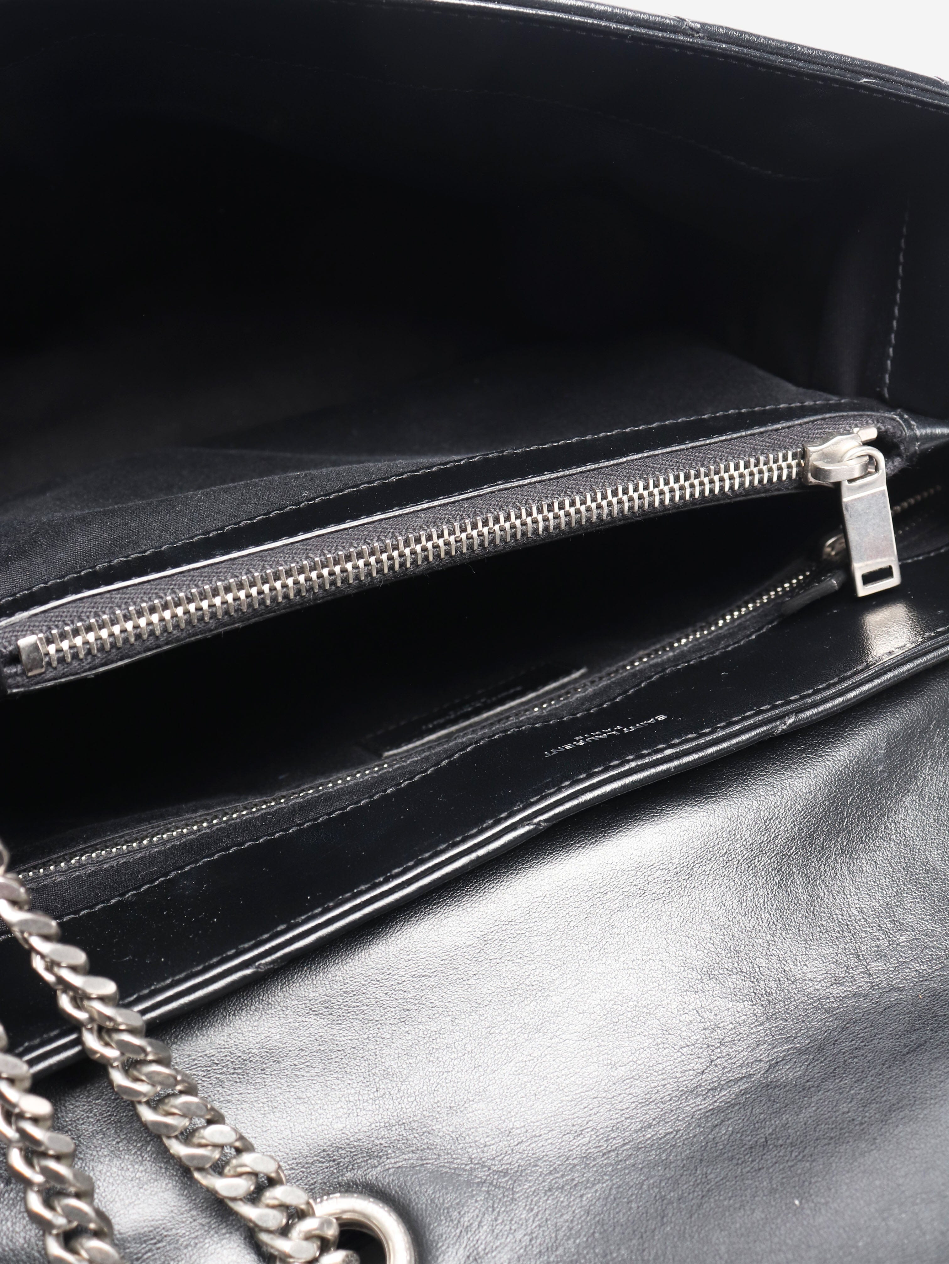 Black Loulou quilted leather shoulder bag - Image 6