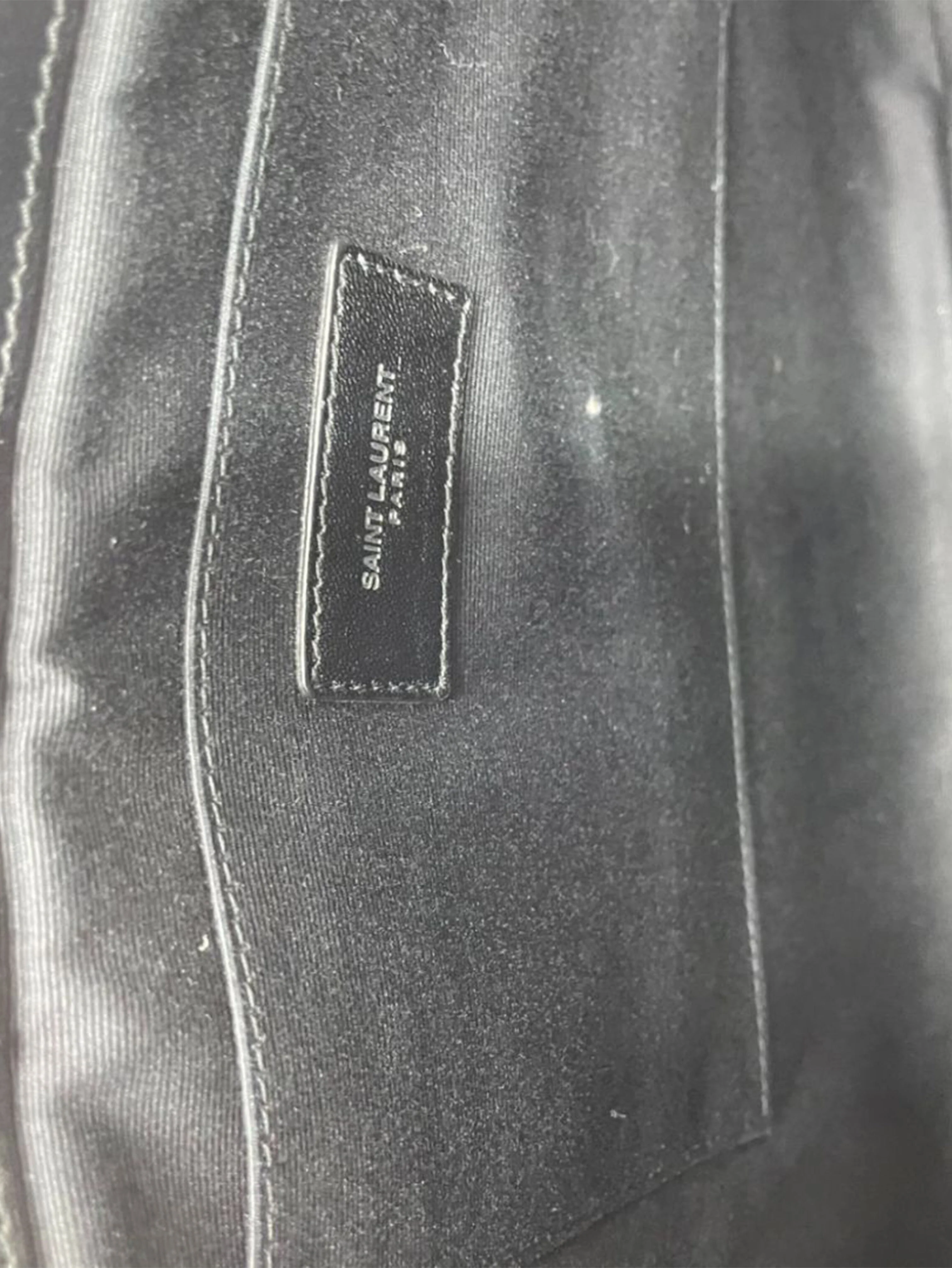 Black Matelasse pouch - Image 14