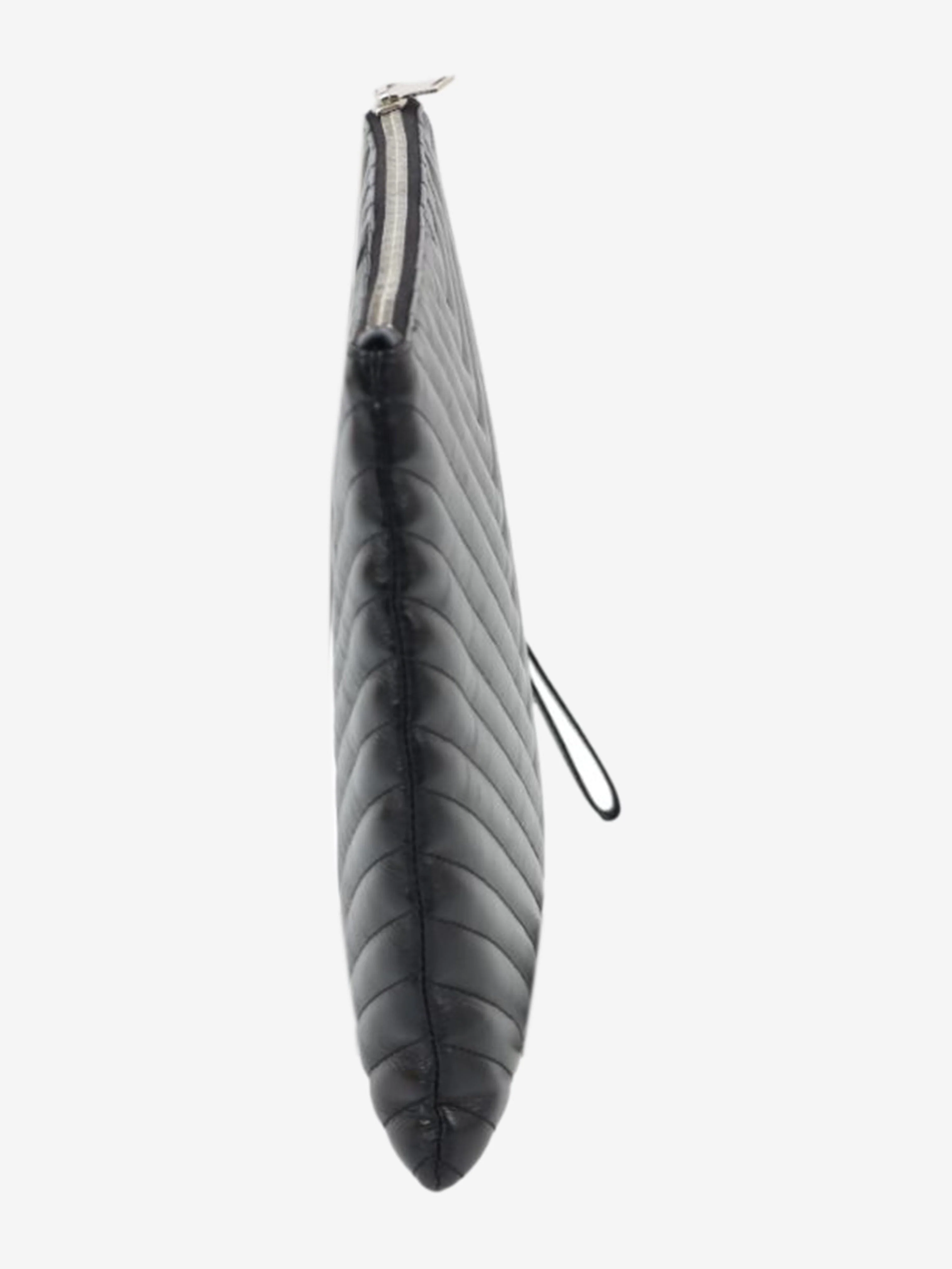 Black Matelasse pouch - Image 5