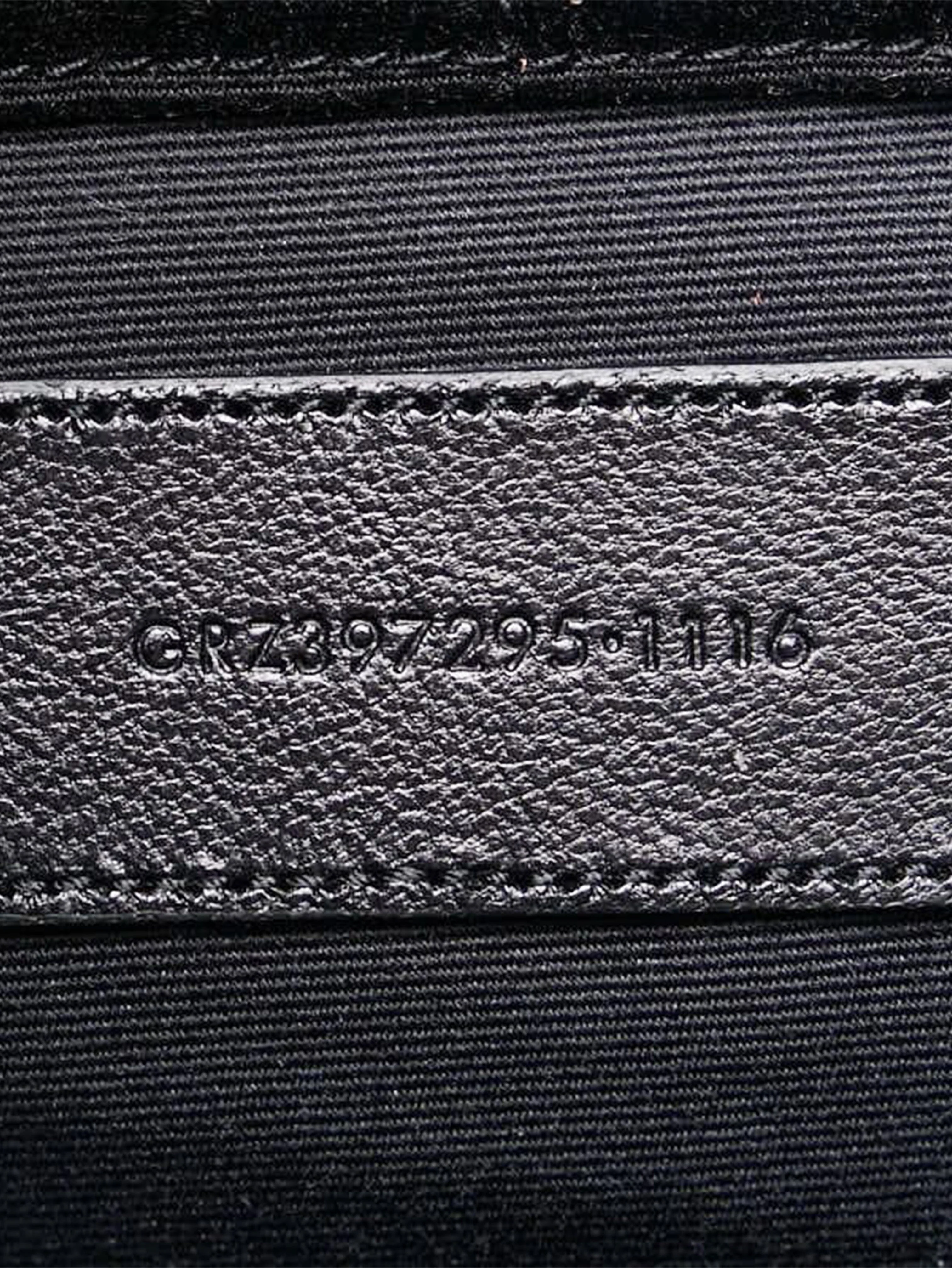 Black star leather clutch bag - Image 10