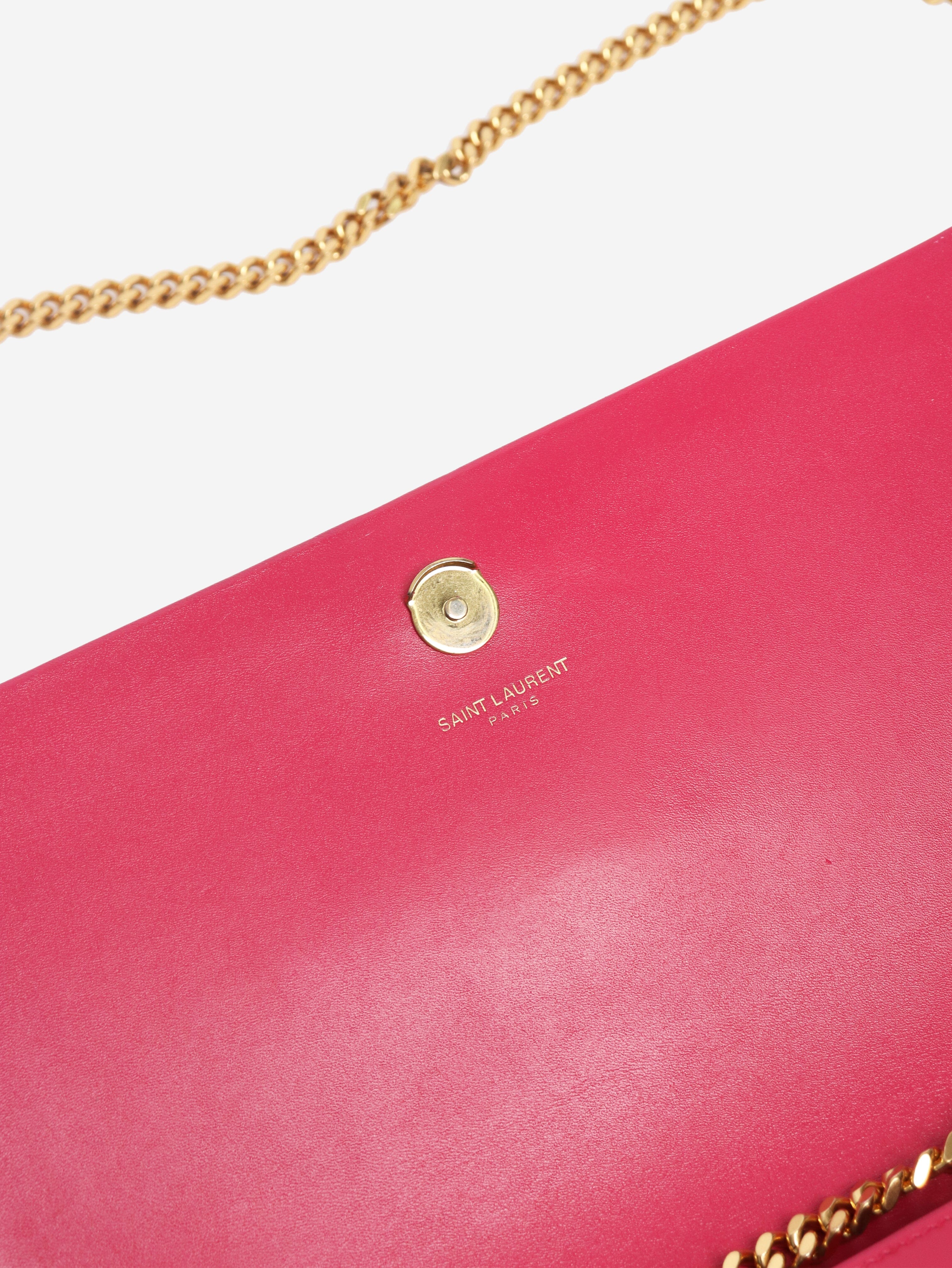 Fuchsia Kate tassel chain bag - Image 8