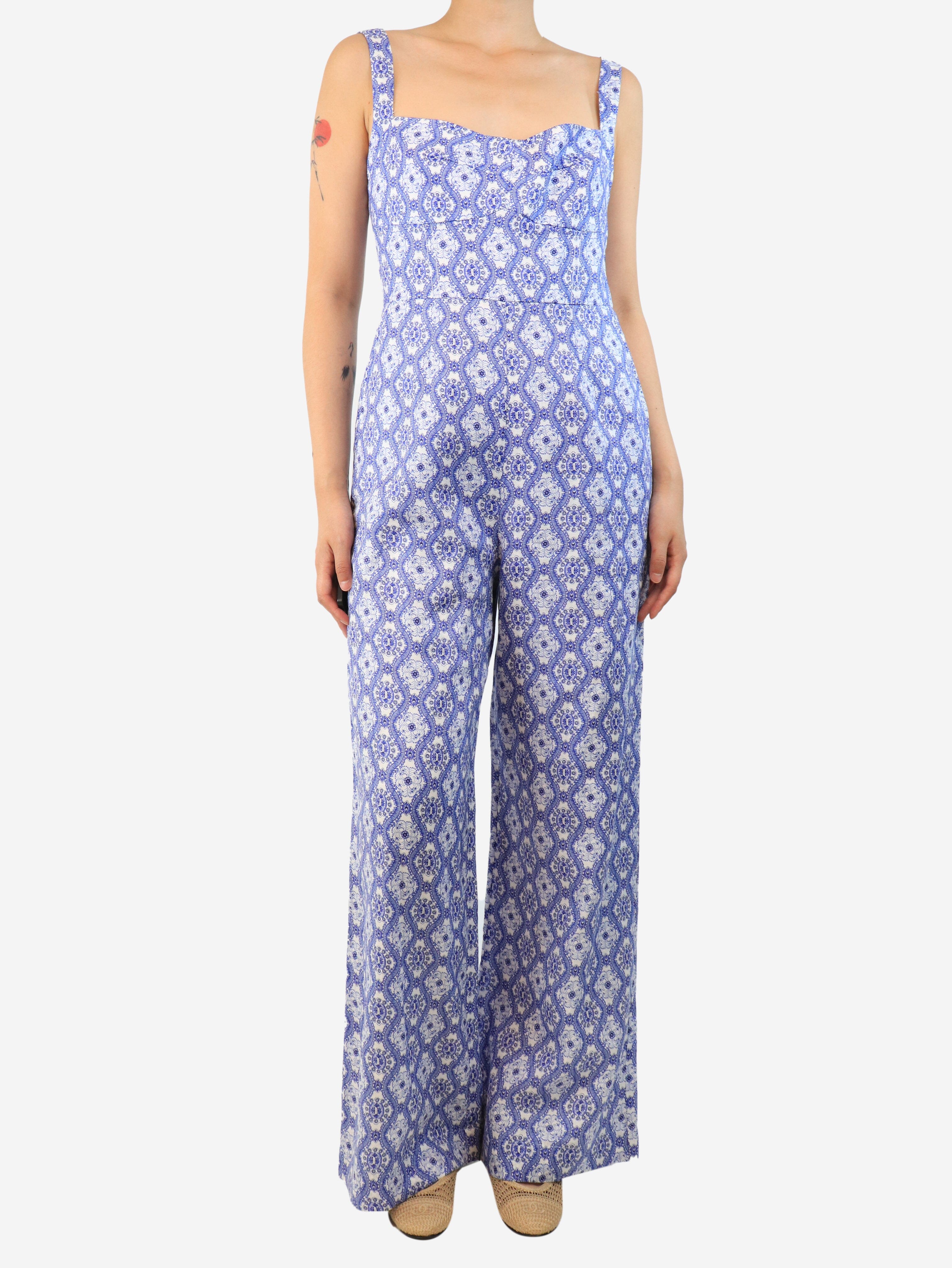 Delphiniums Rachel jumpsuit - size UK 12 - Image 3