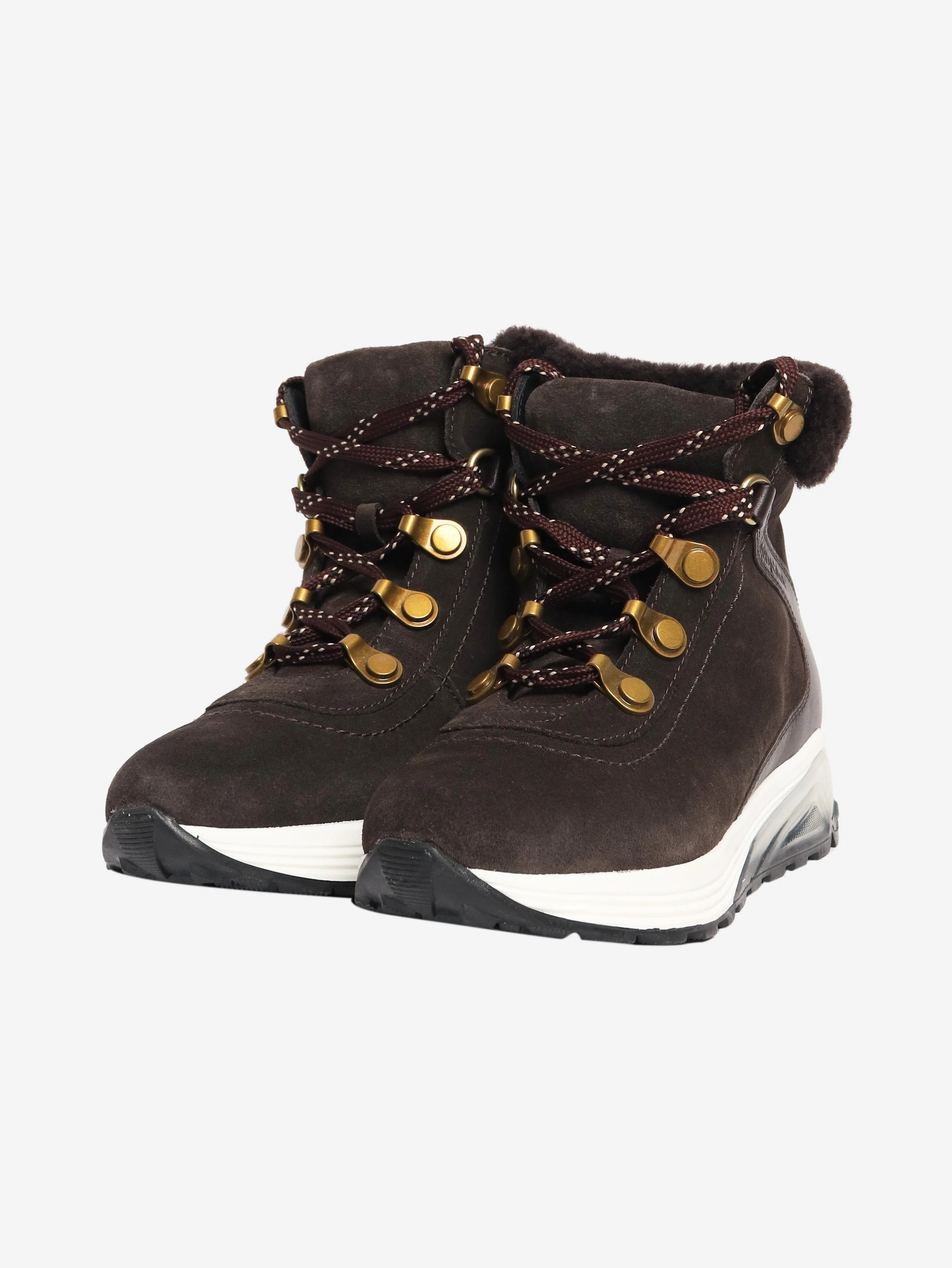 Brown suede ankle boots - size EU 37 - Image 2