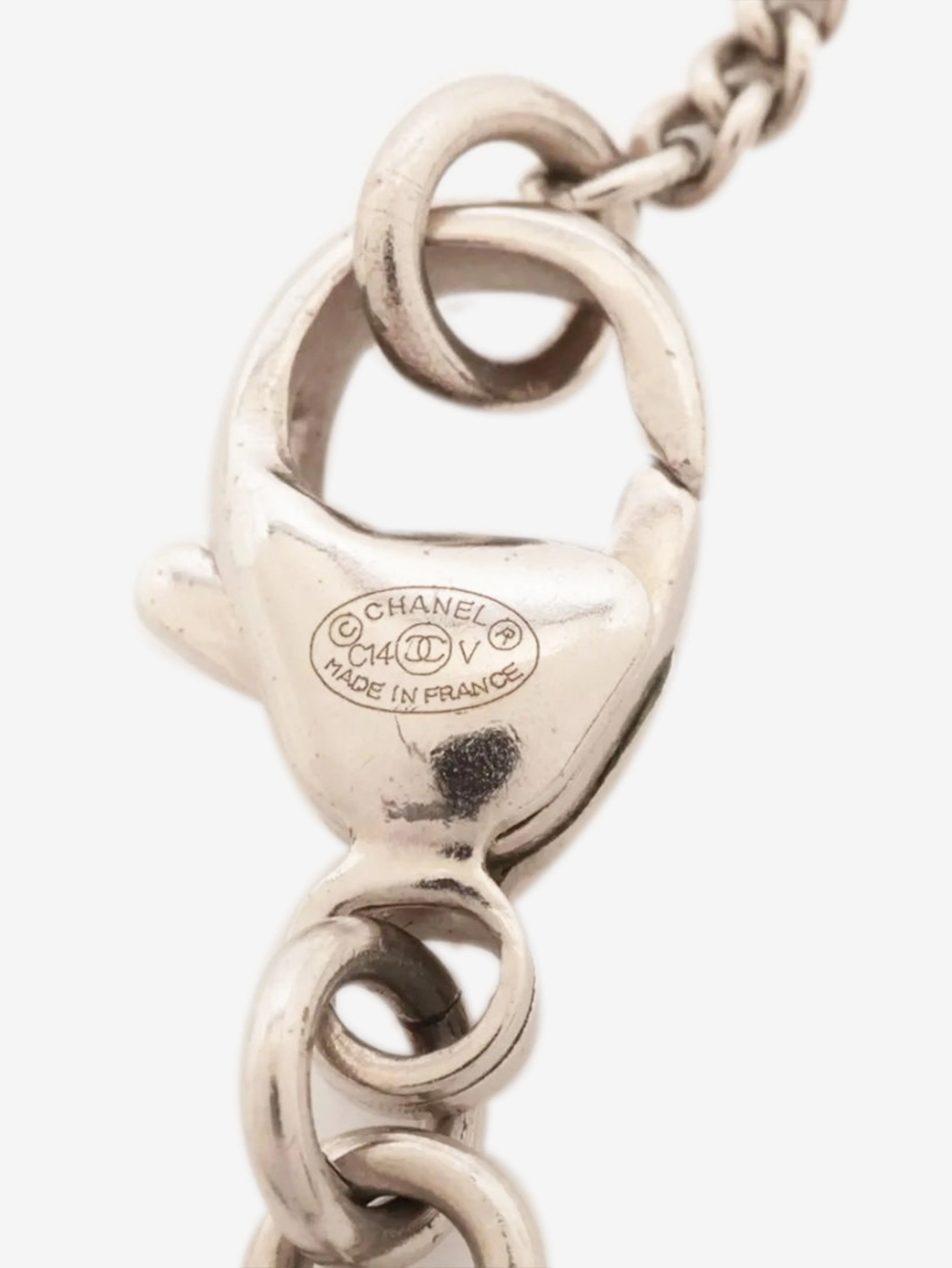 Silver Coco Mark C14V necklace - Image 4