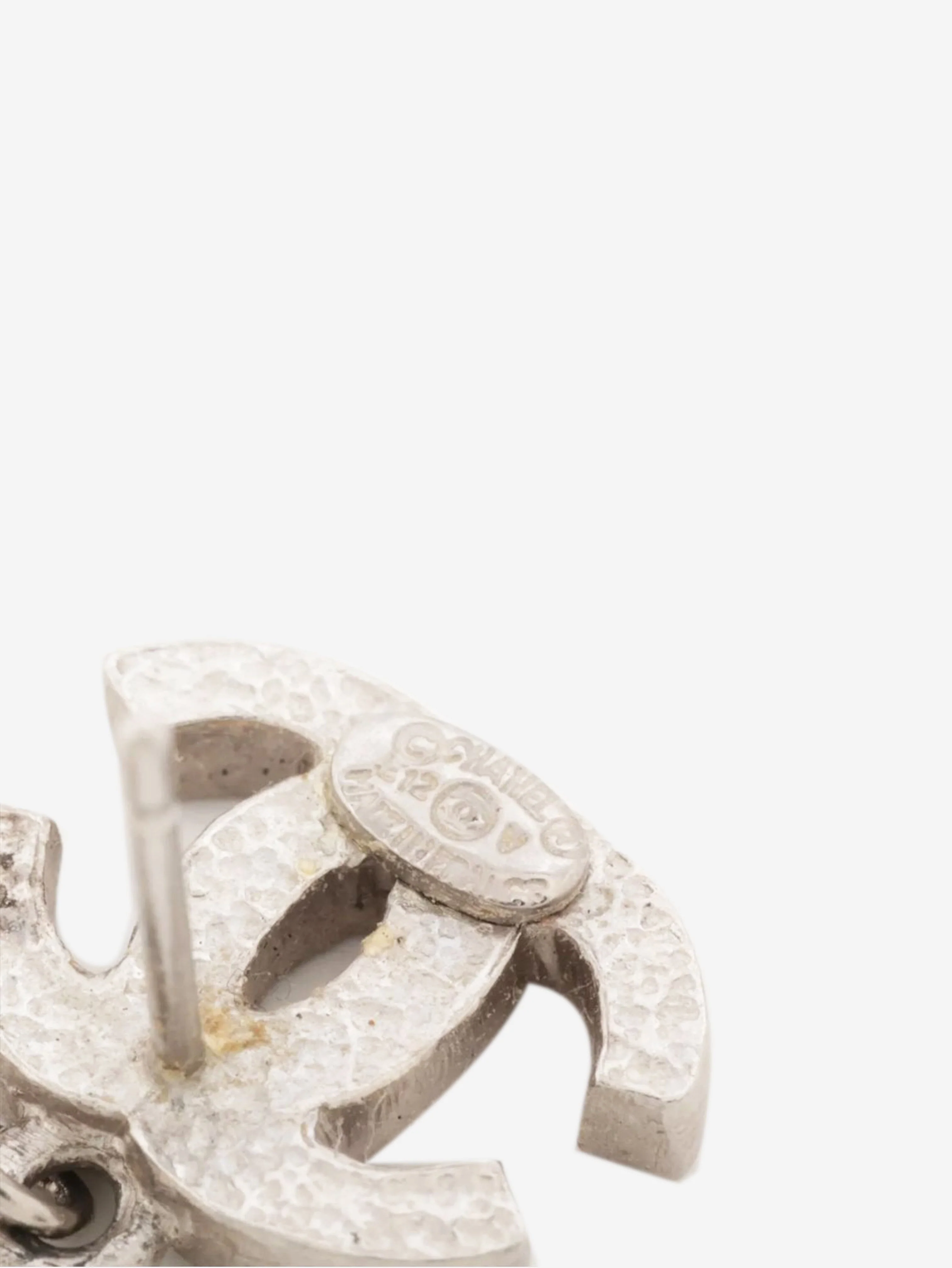 Silver Coco Mark E12V earrings - Image 5