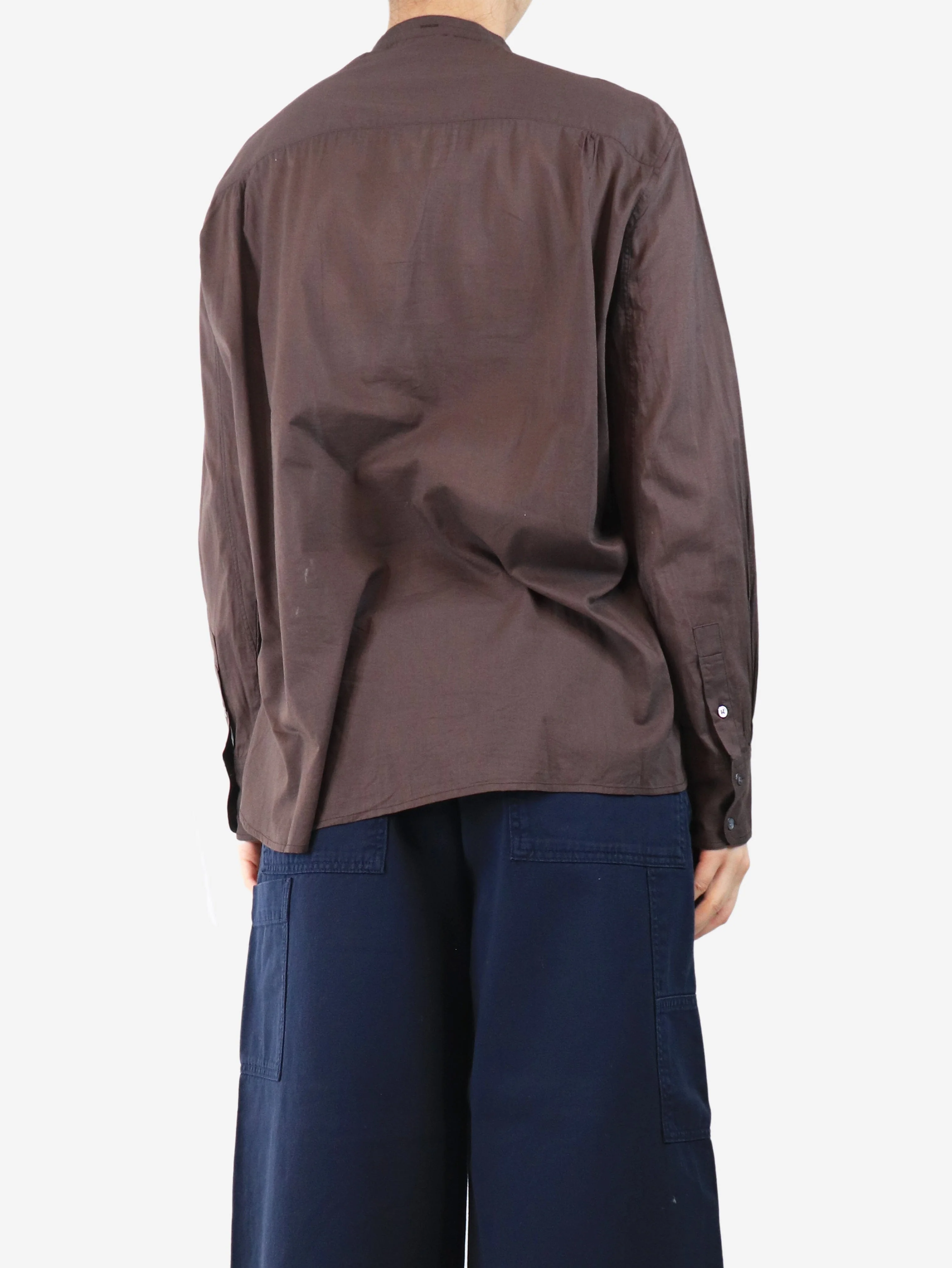 Chocolate Eleanore shirt - size UK 8 - Image 2