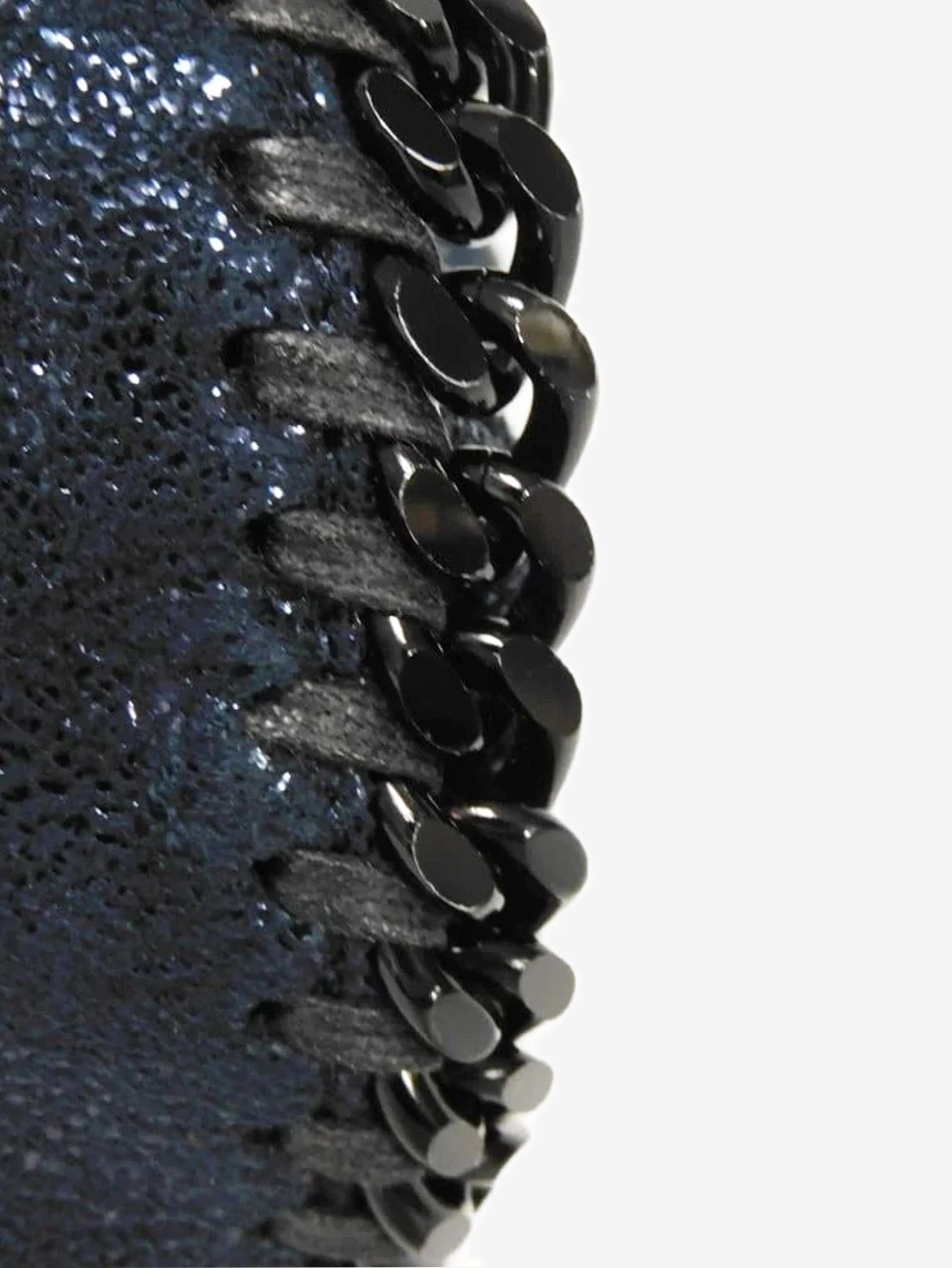 Dark blue Falabella chain bag - Image 9