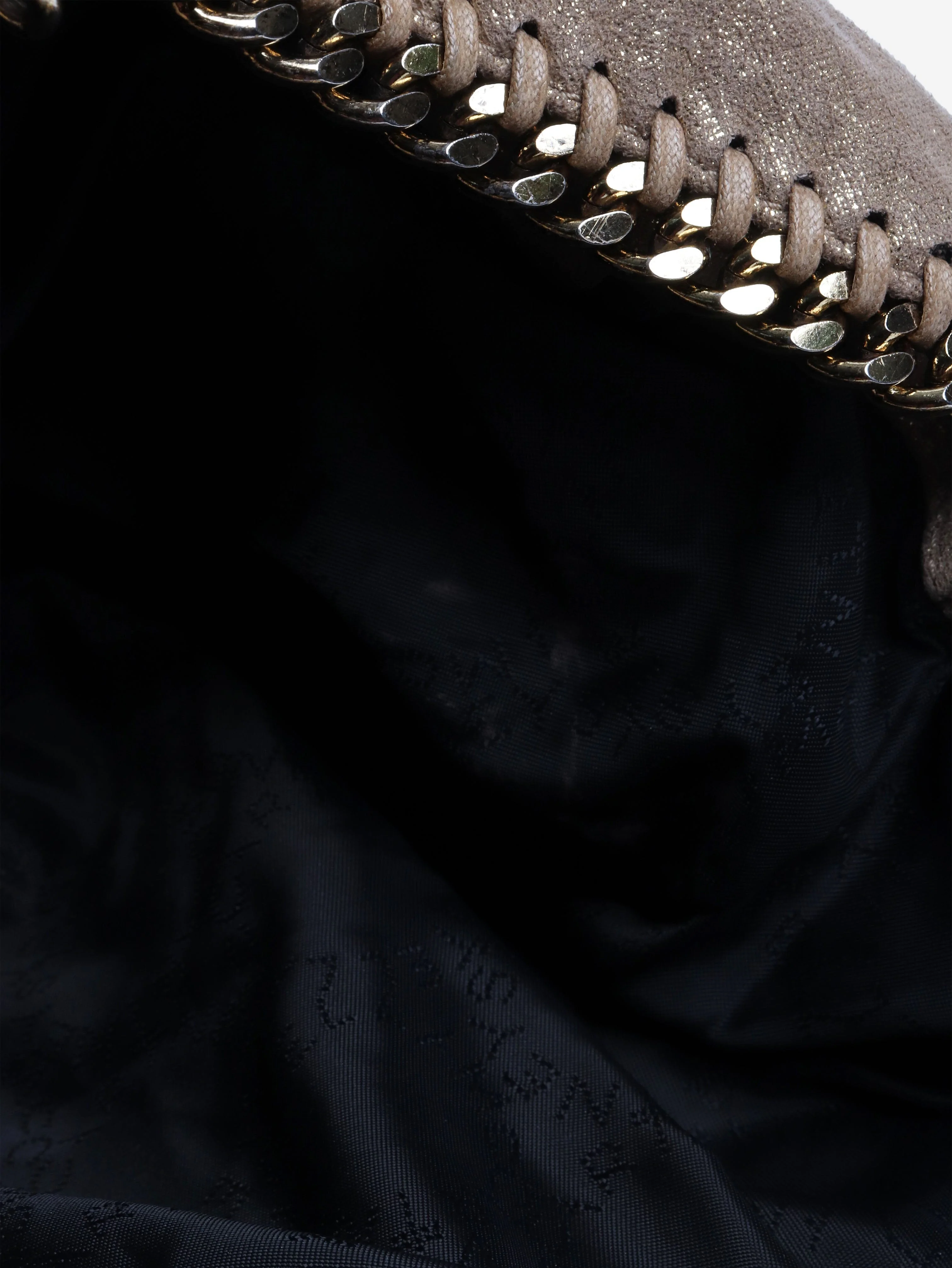 Gold fallabella bag - Image 6
