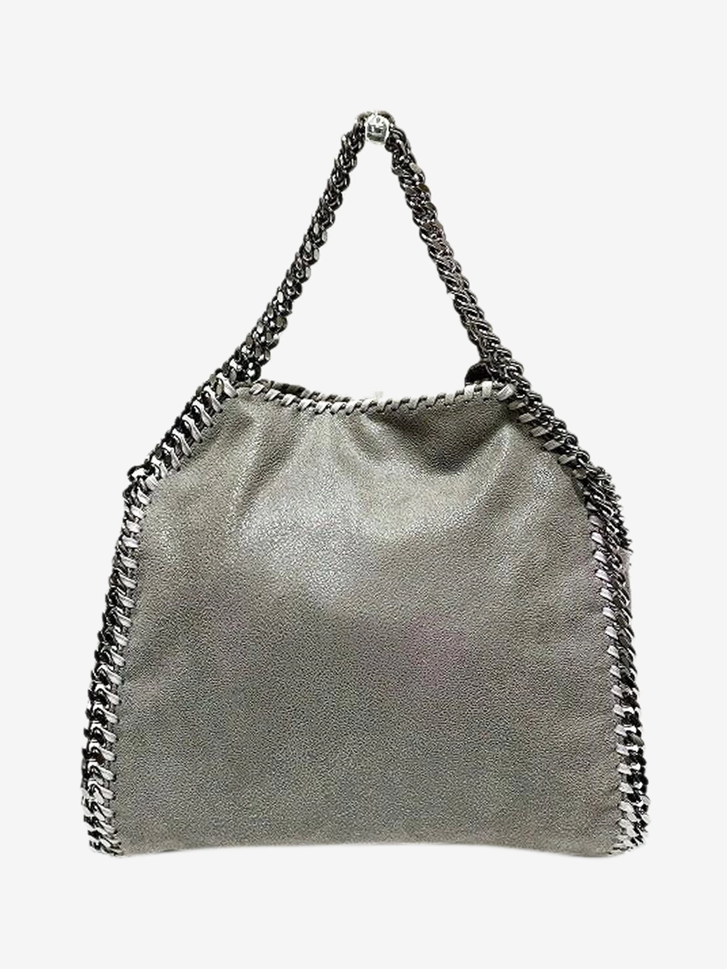Grey Falabella chain shoulder bag - Image 2