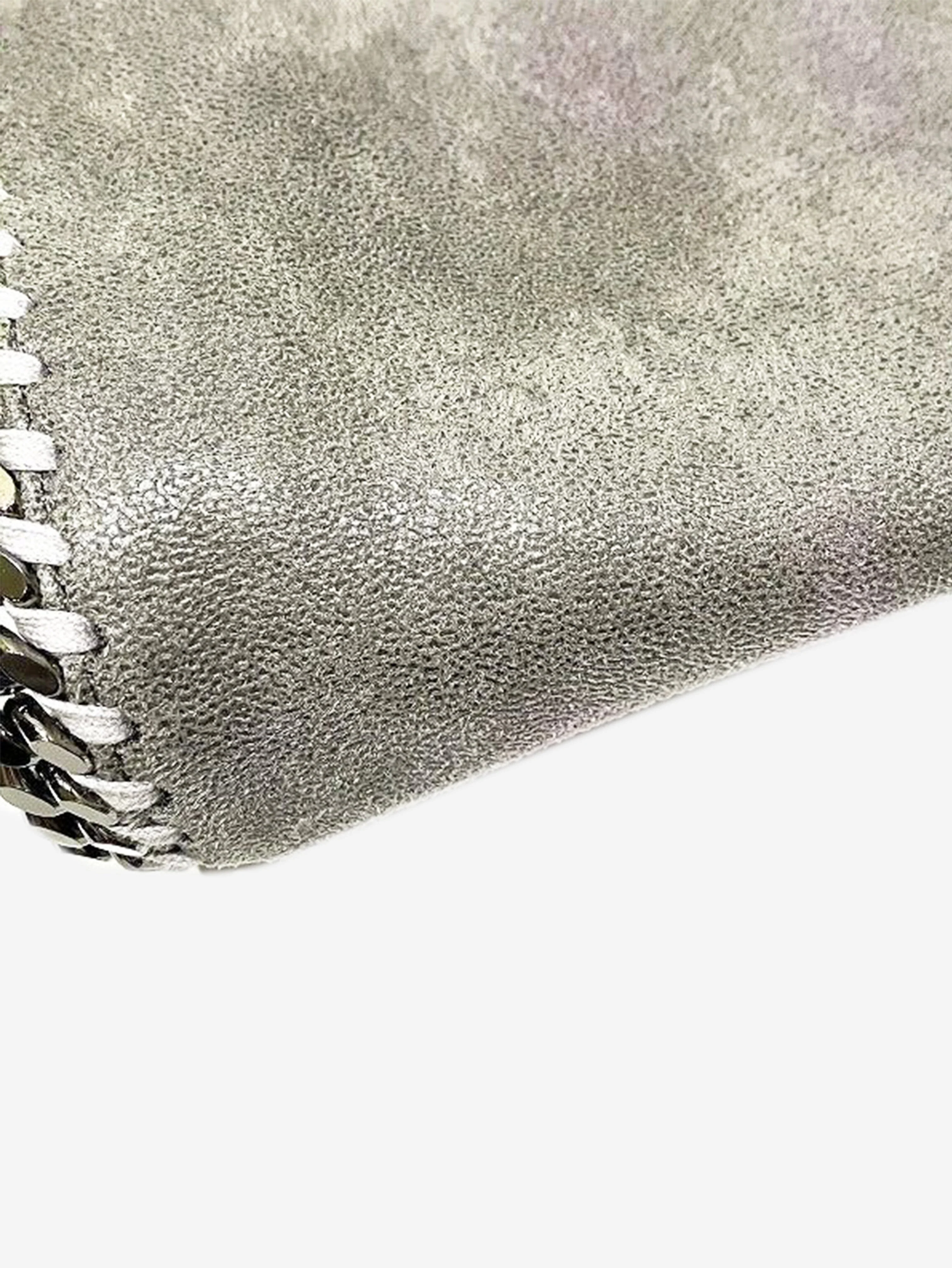Grey Falabella chain shoulder bag - Image 7