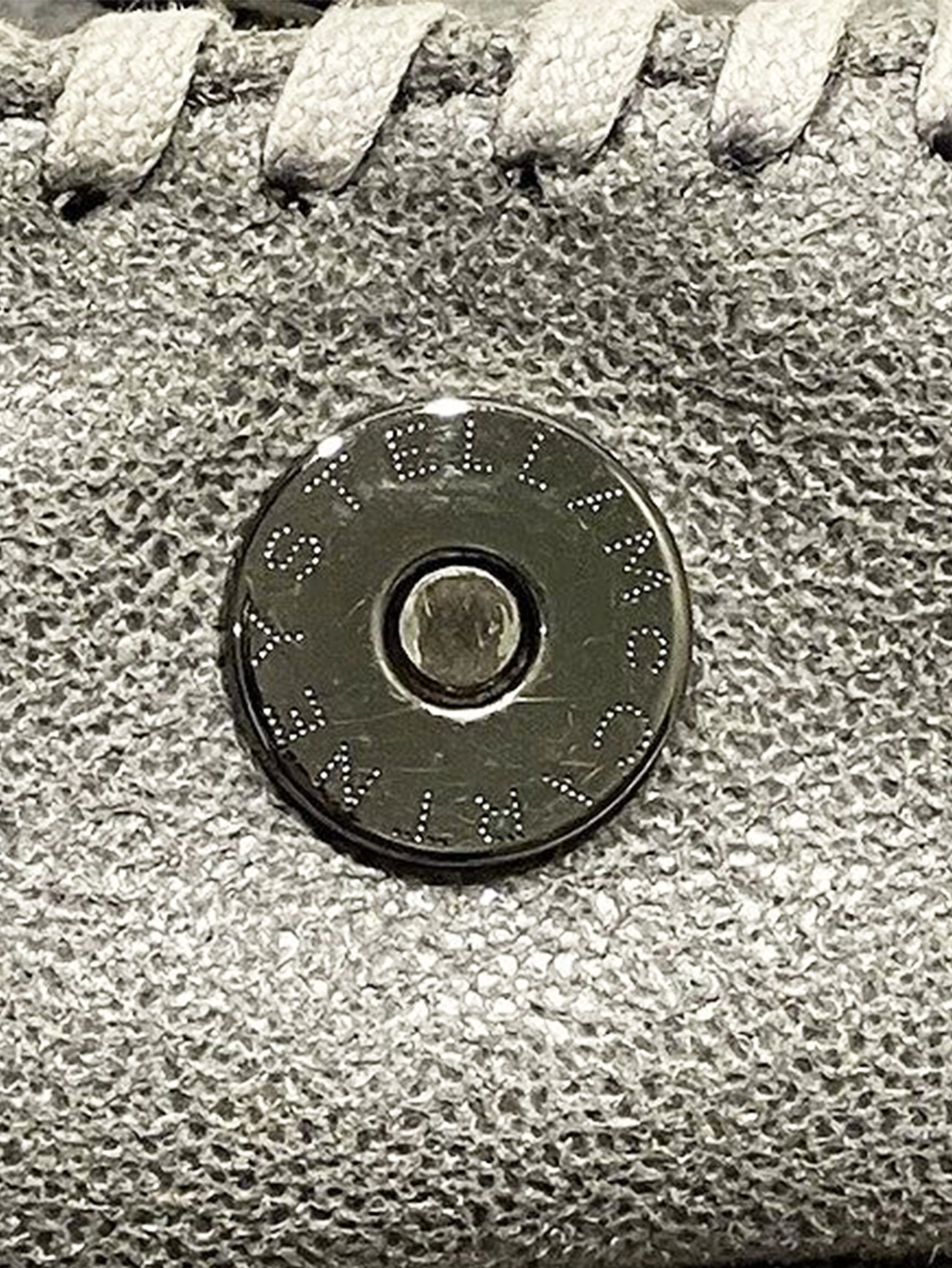Grey Falabella chain shoulder bag - Image 9
