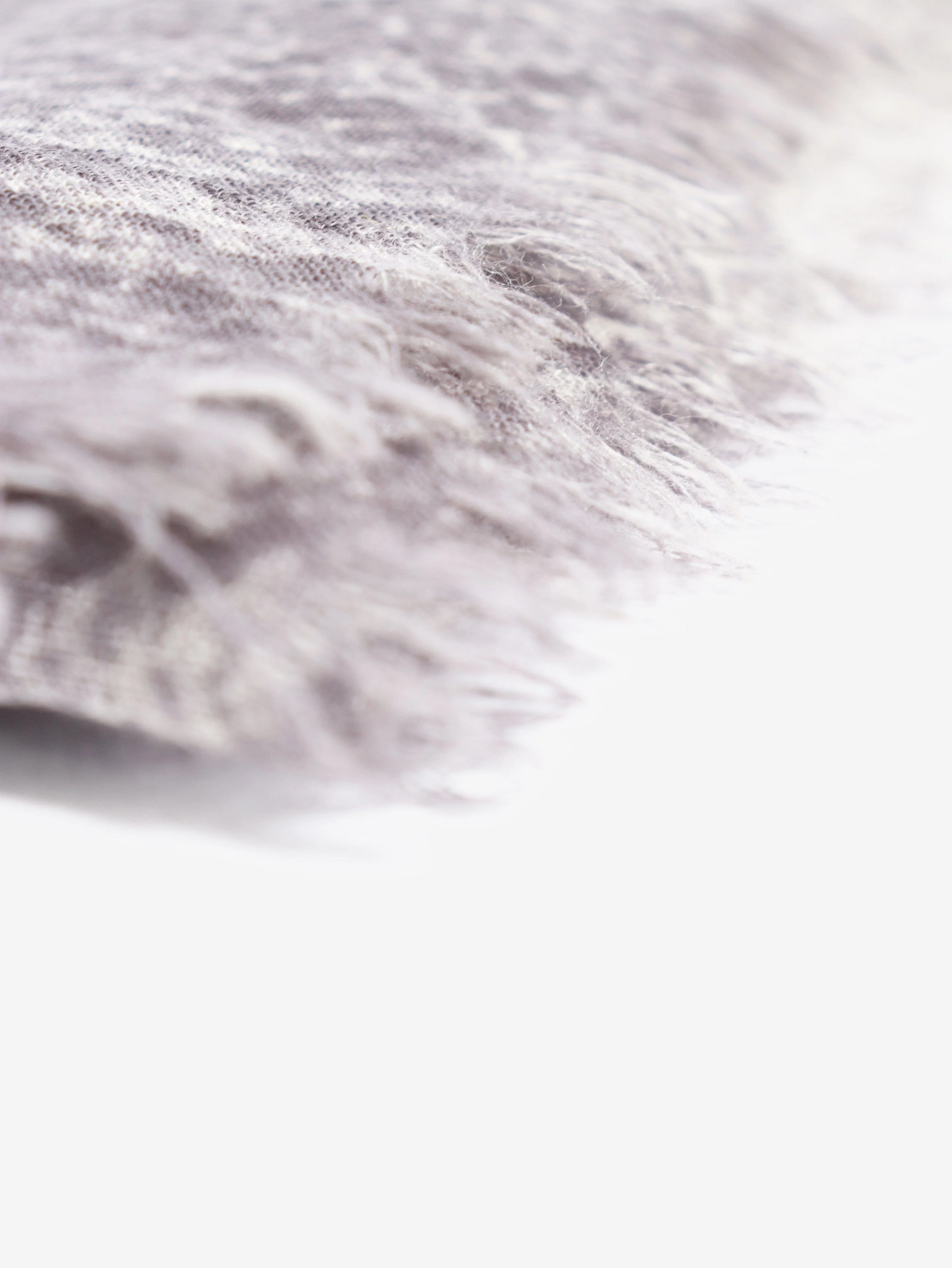 Grey large snake-print scarf - Image 3