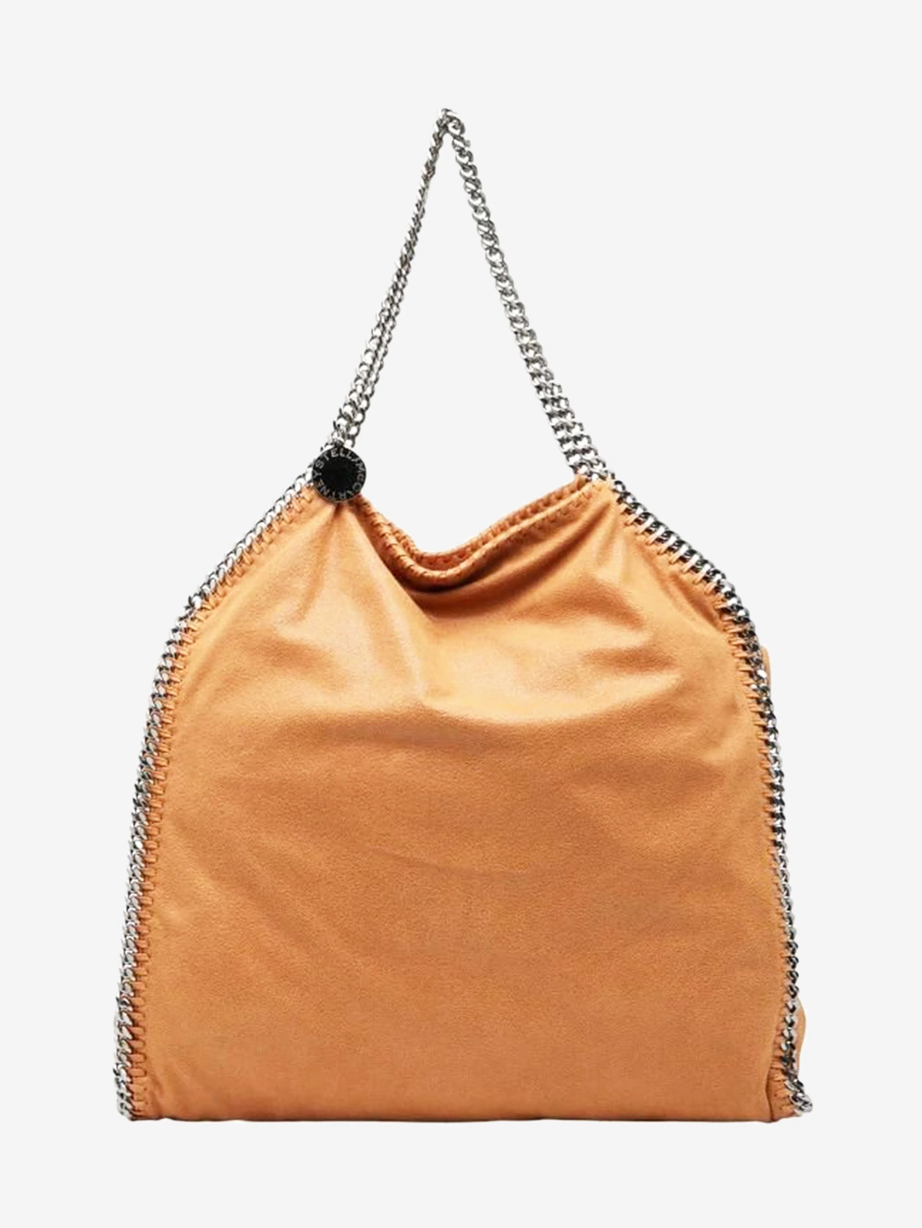 Orange Falabella chain bag