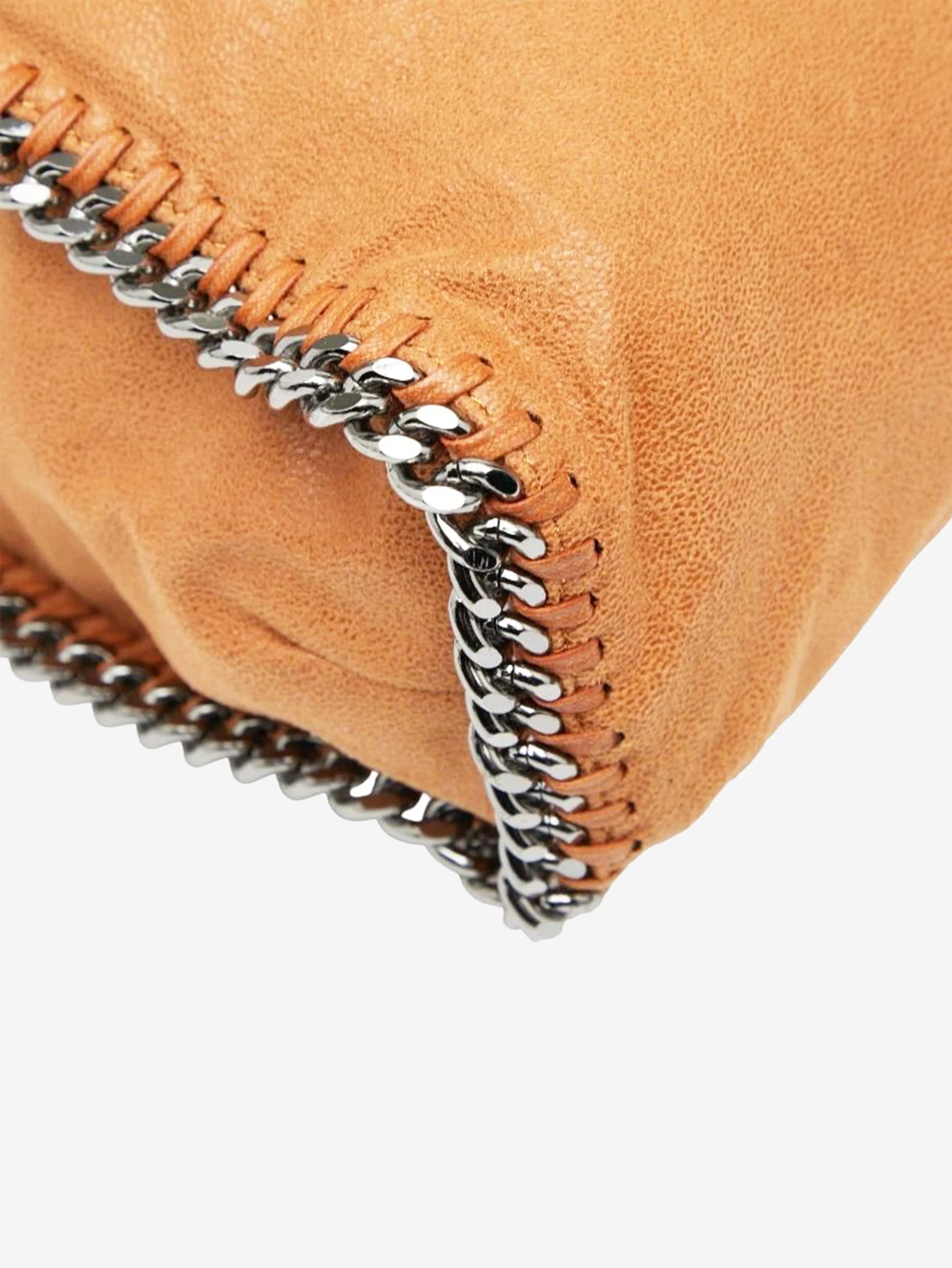 Orange Falabella chain bag - Image 4