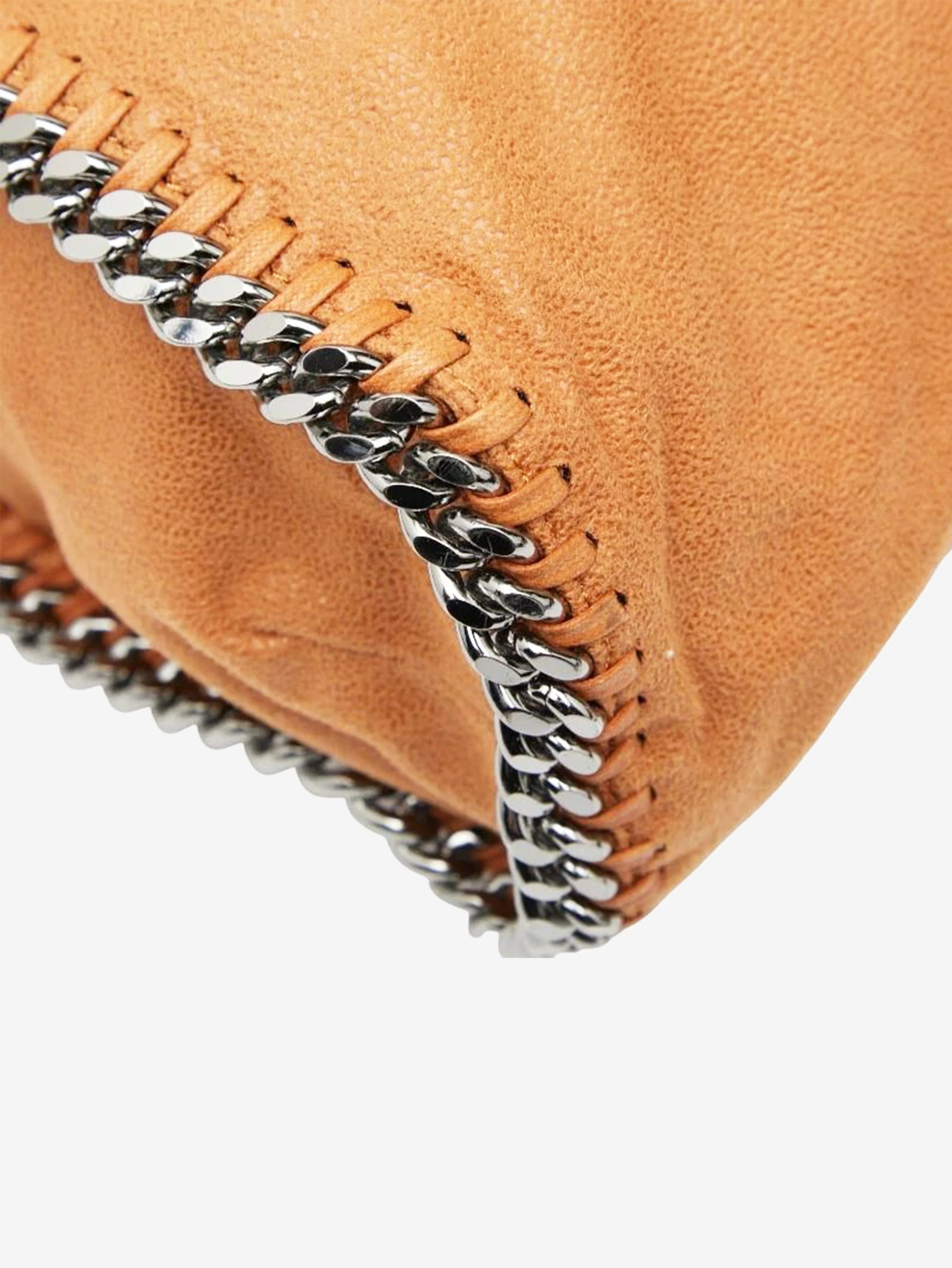 Orange Falabella chain bag - Image 7