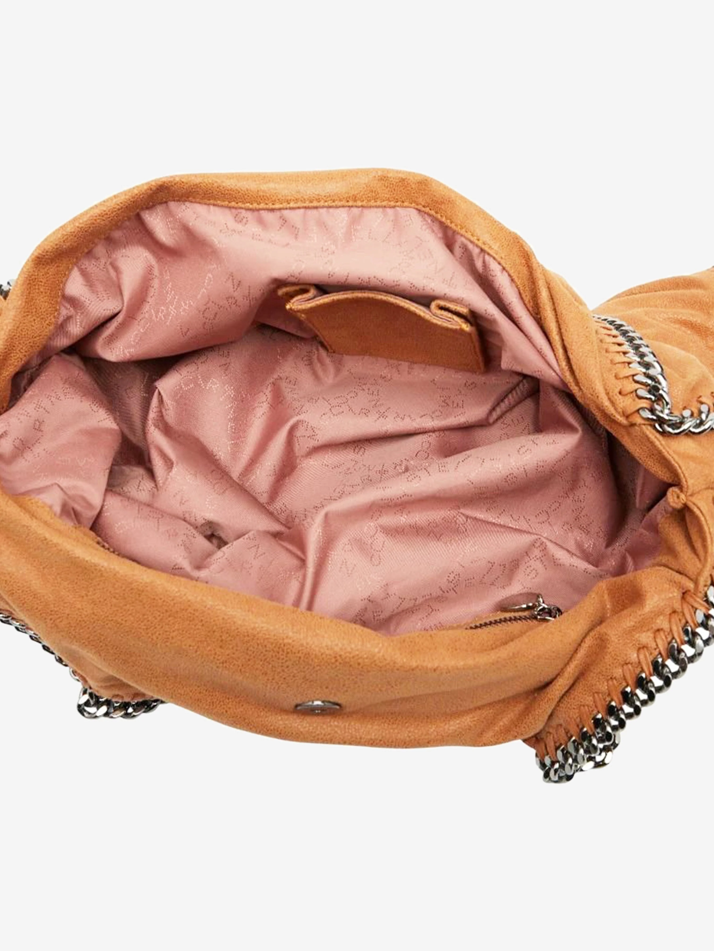 Orange Falabella chain bag - Image 8