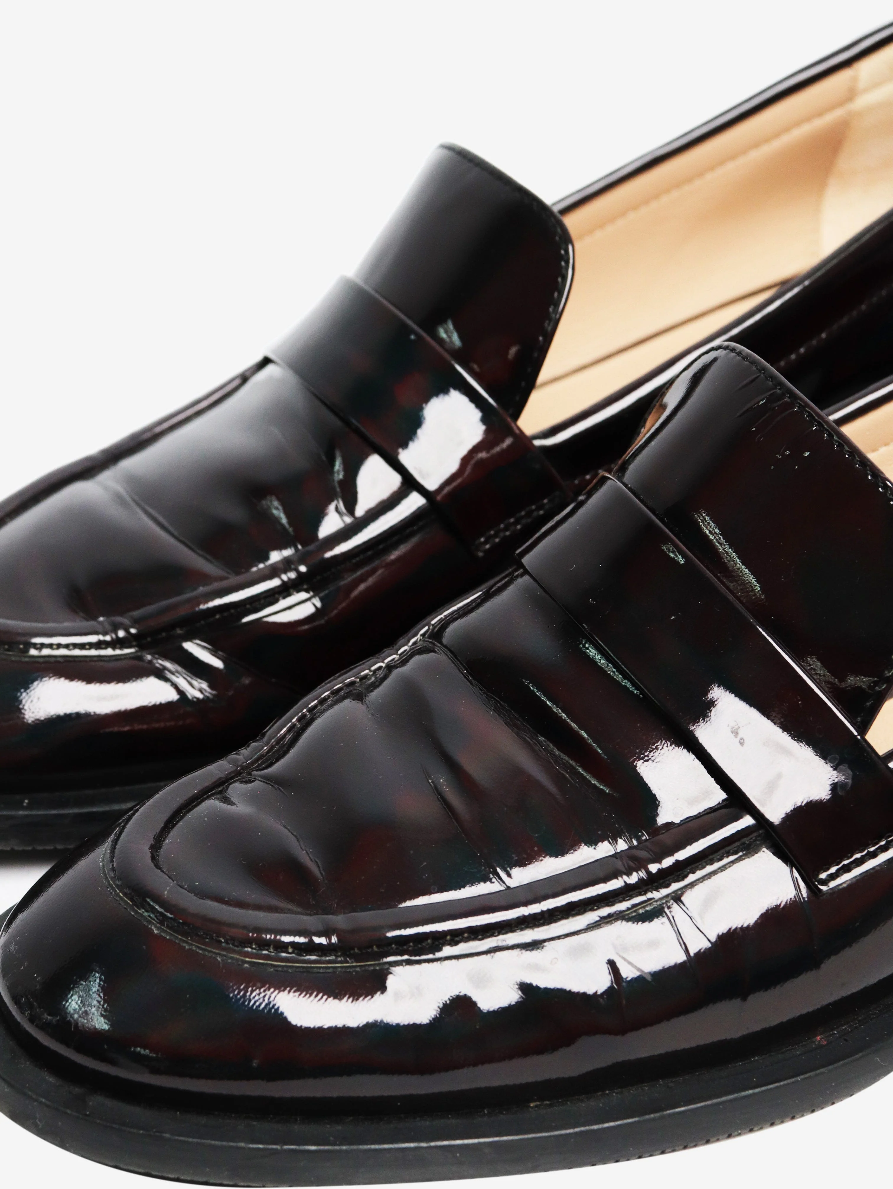 Black patent loafers - size EU 41.5 - Image 4