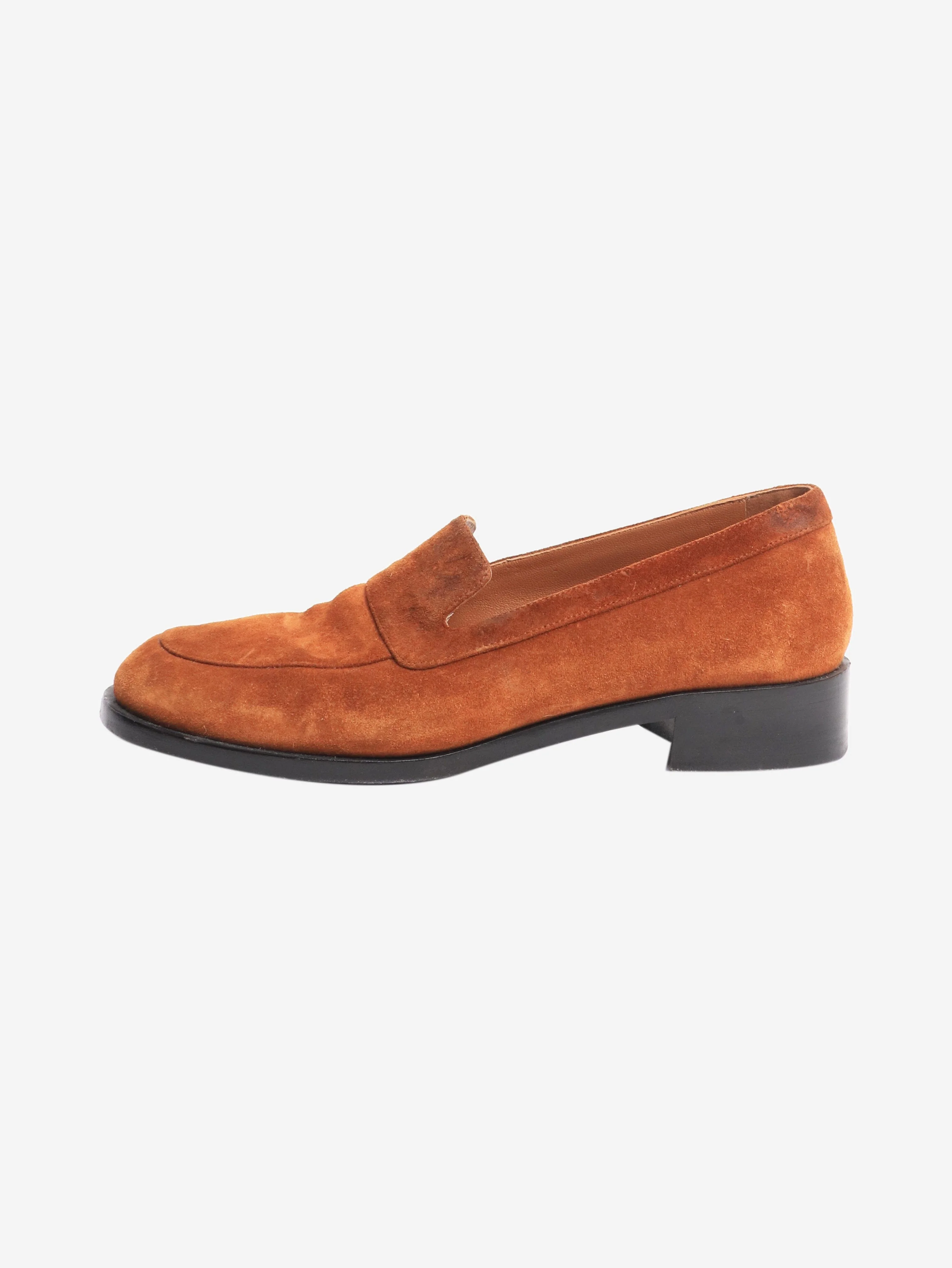 Brown suede loafers - size EU 37.5 (UK 4.5)