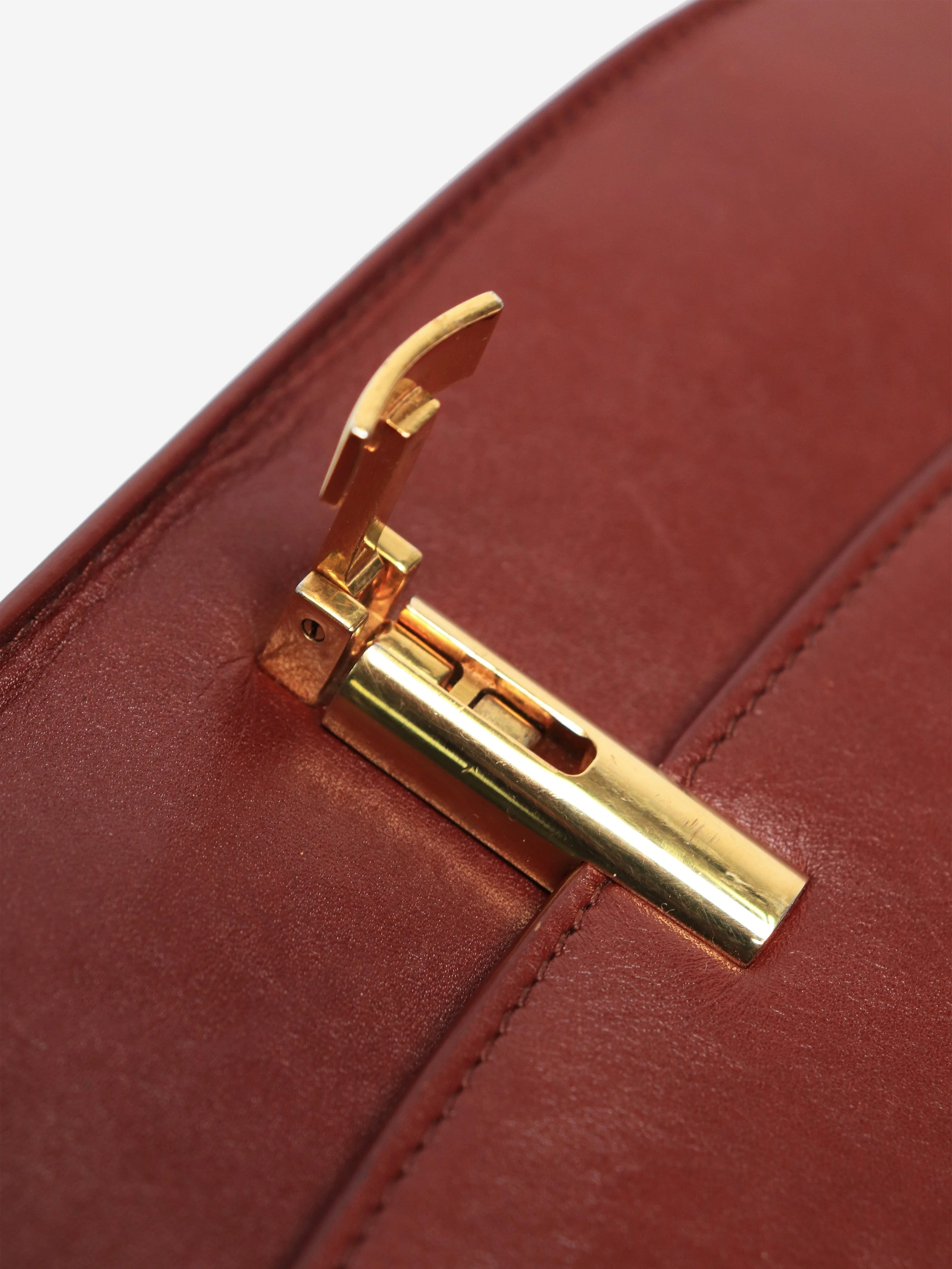 Maroon Sofia 10 top handle bag - Image 5