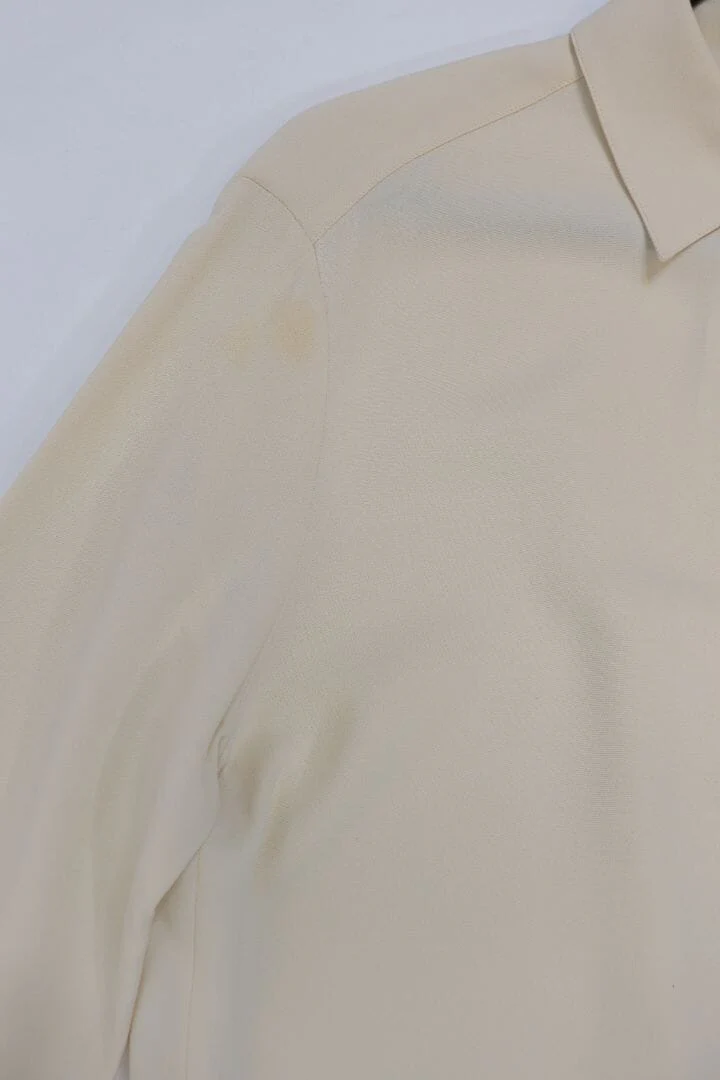 Cream long sleeved shirt - size XS - Image 4