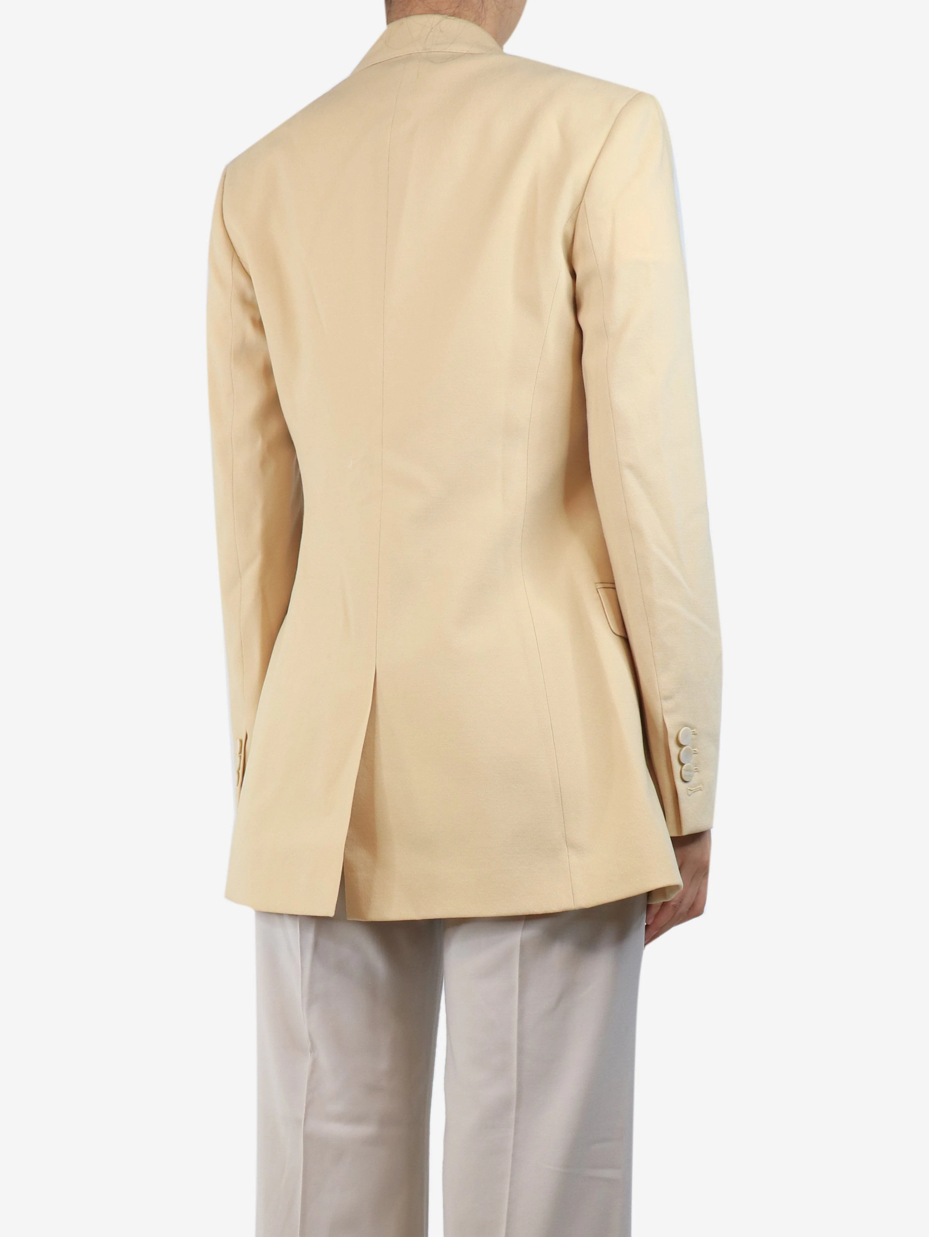 Butter double-breasted blazer - size UK 8 - Image 3