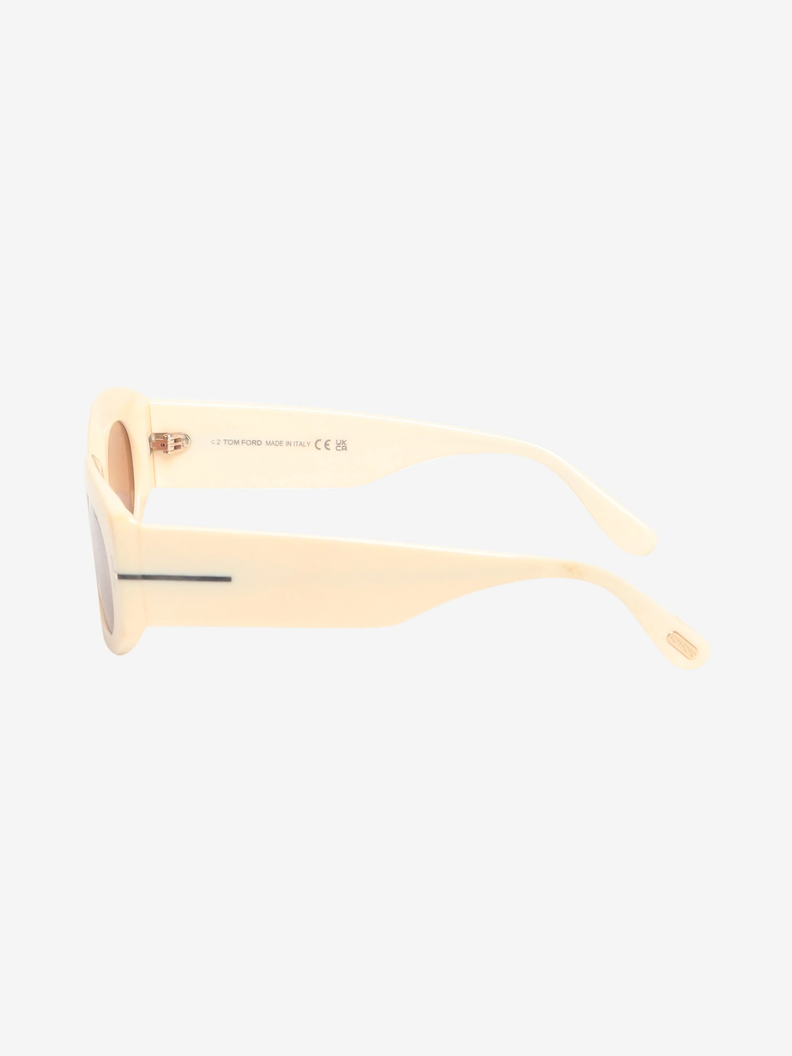Cream Cielle sunglasses - Image 4