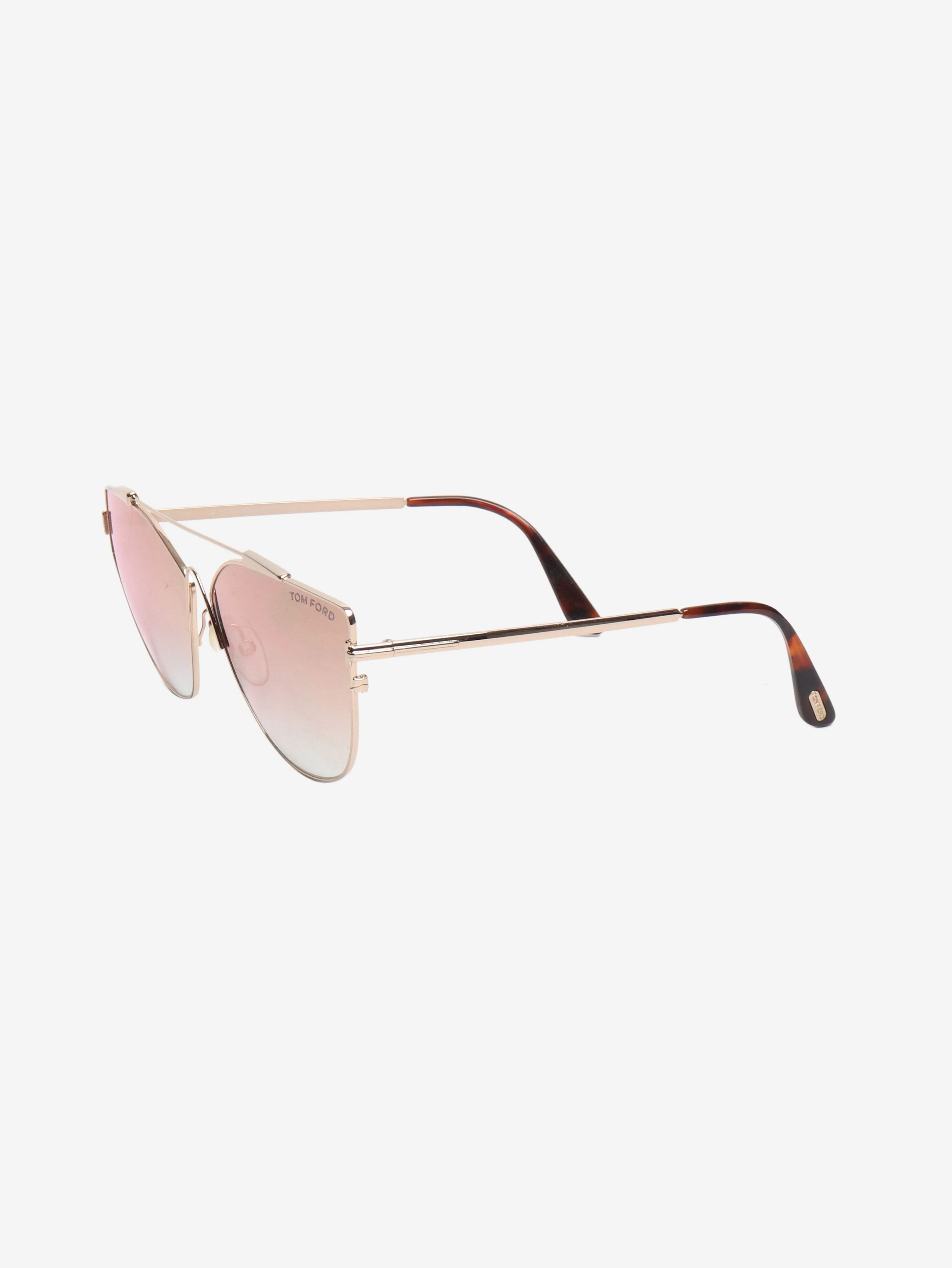 Gold aviator sunglasses - Image 2
