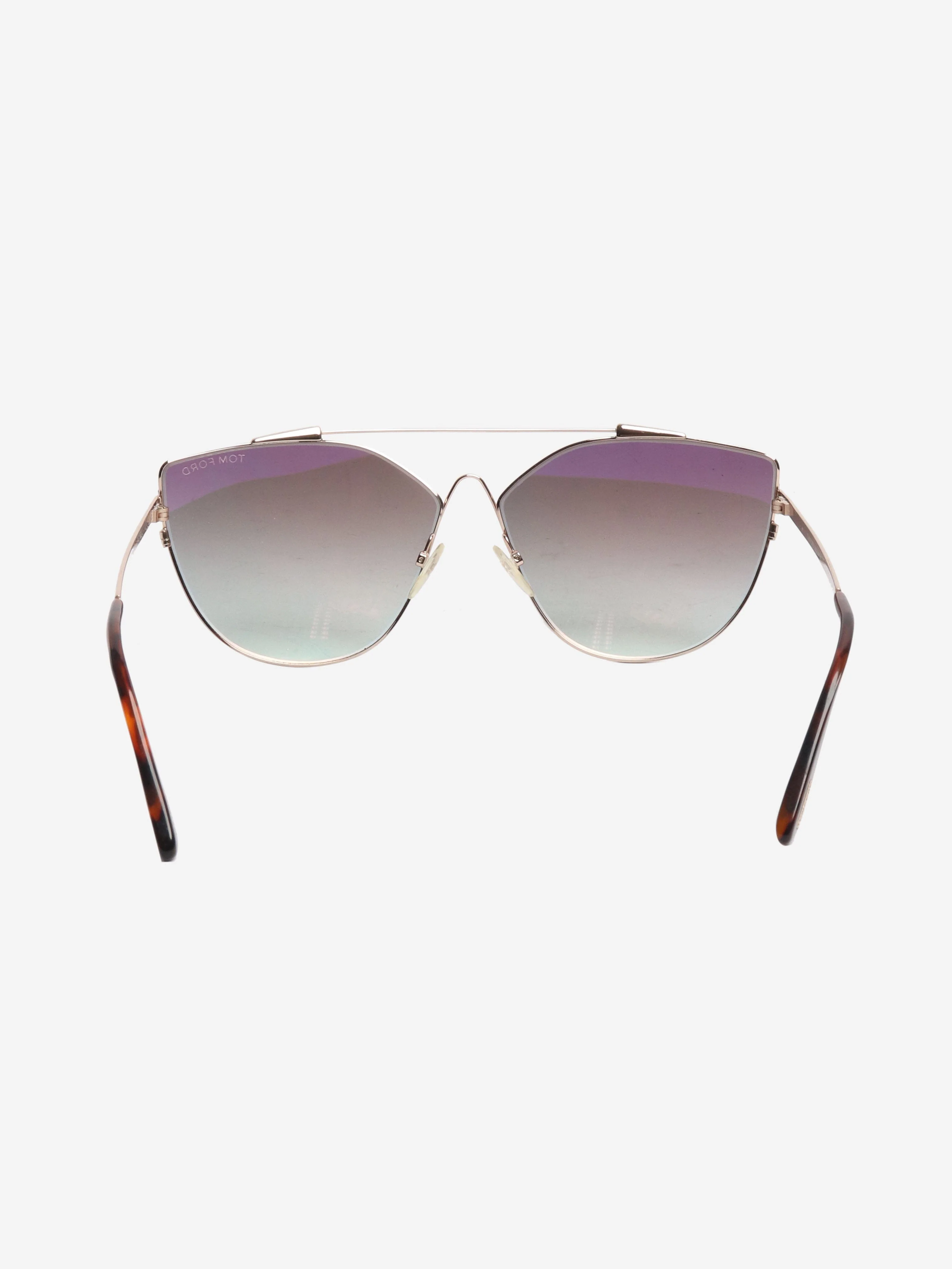 Gold aviator sunglasses - Image 3