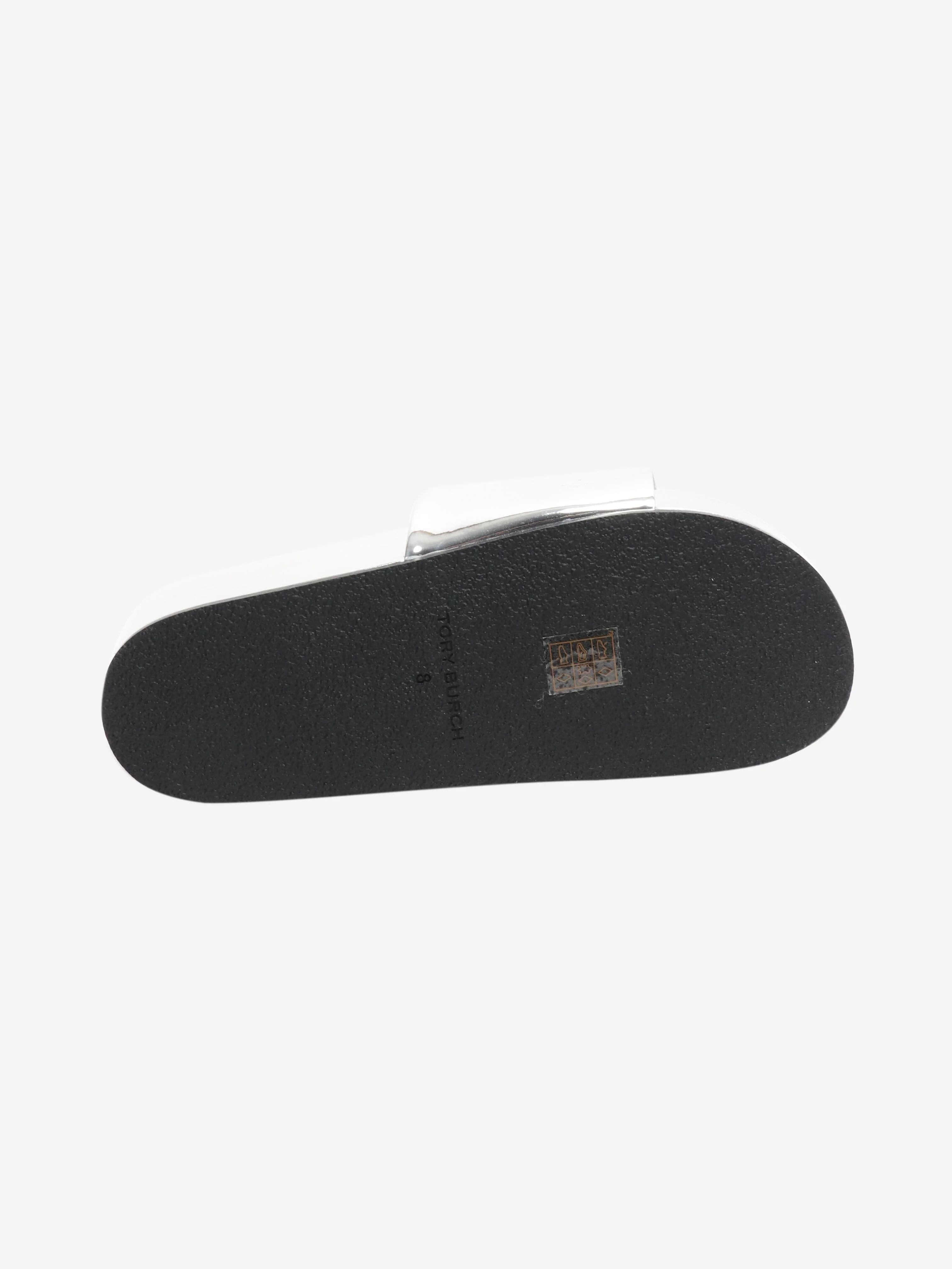 Silver Patos mismatched platform slides - size EU 39 - Image 5