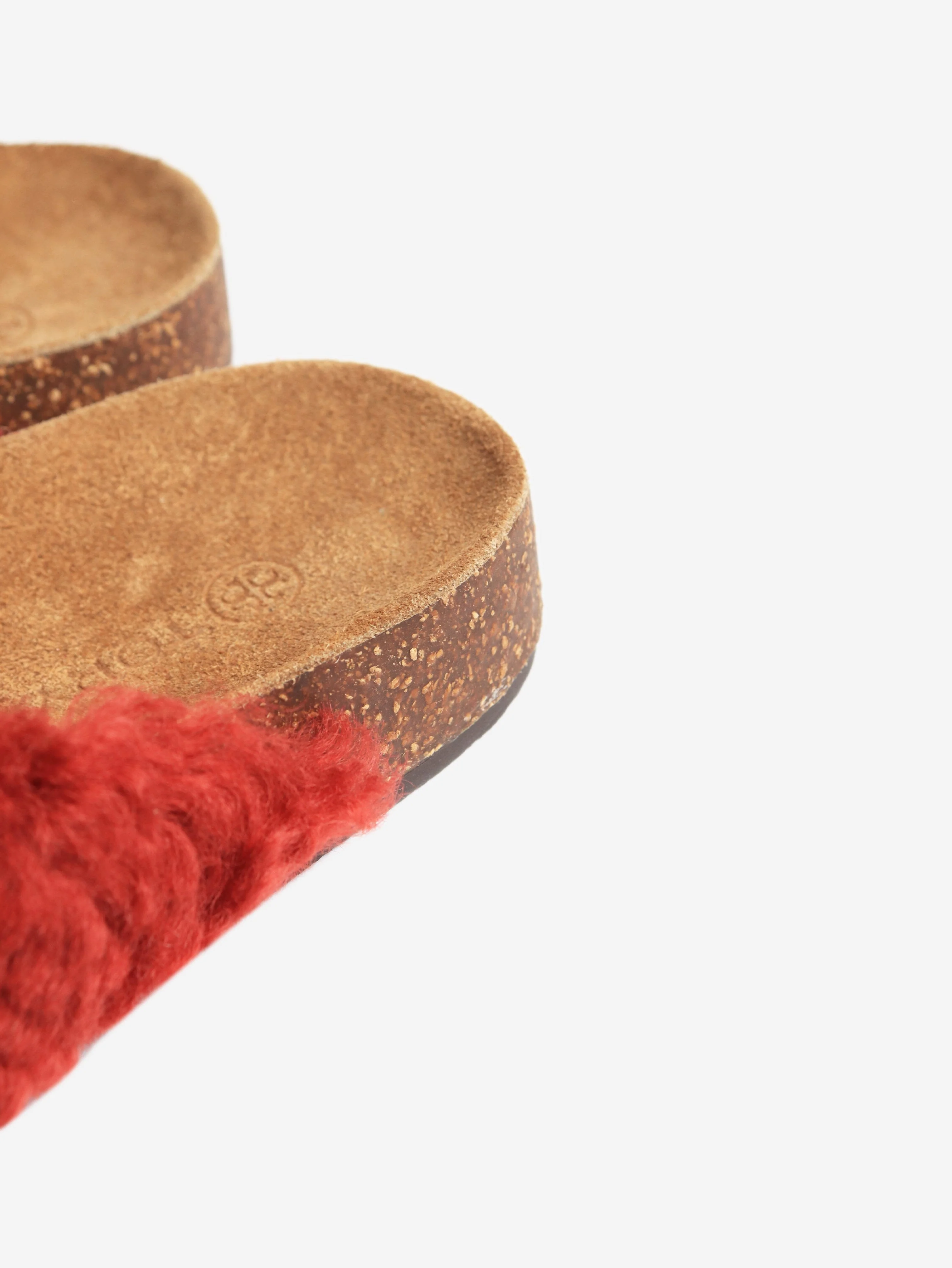 Tory Burch Smoked paprika shearling mules - size EU 36.5 - Image 5