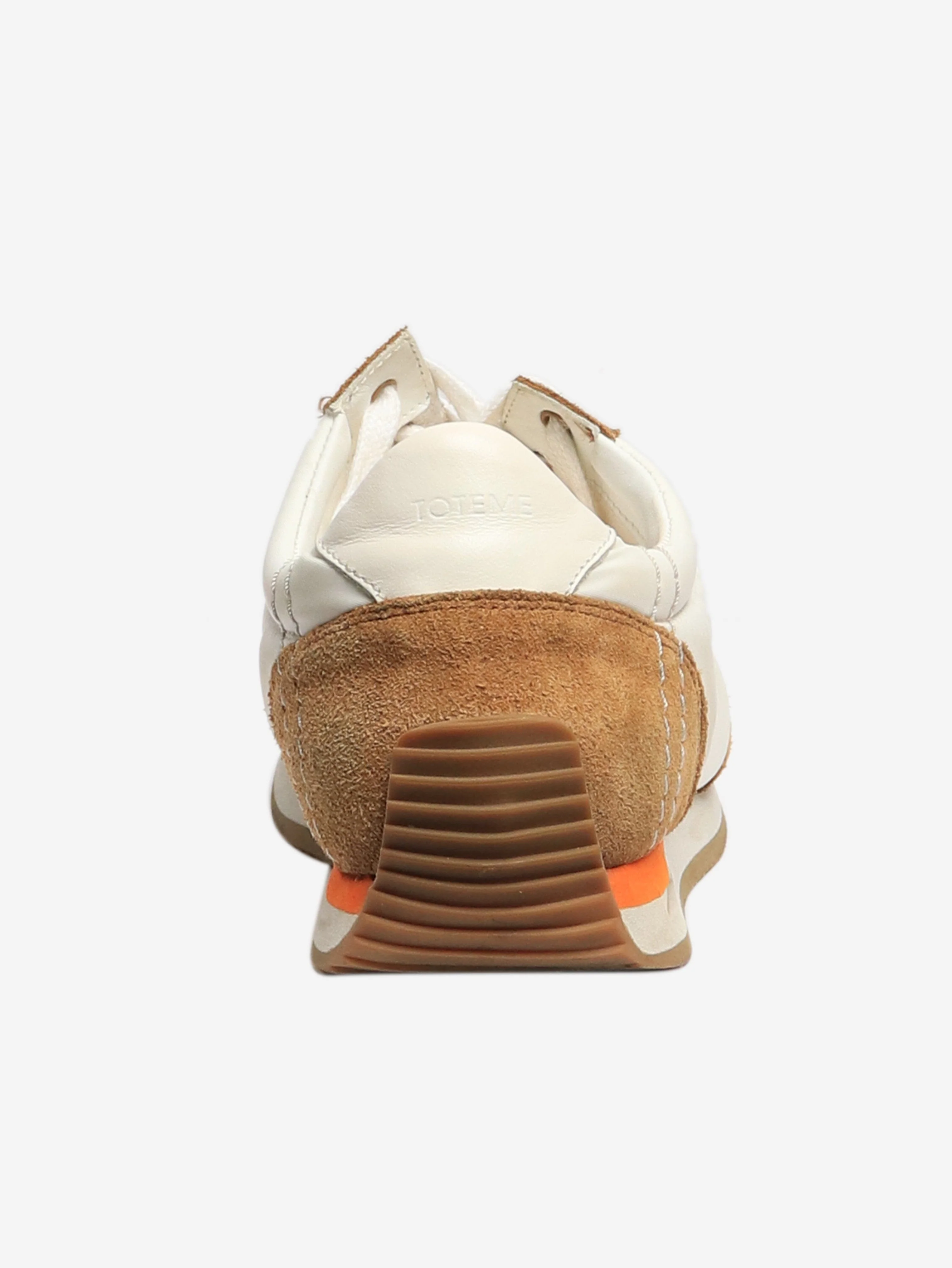 White and tan Sport sneakers - size EU 42 - Image 3