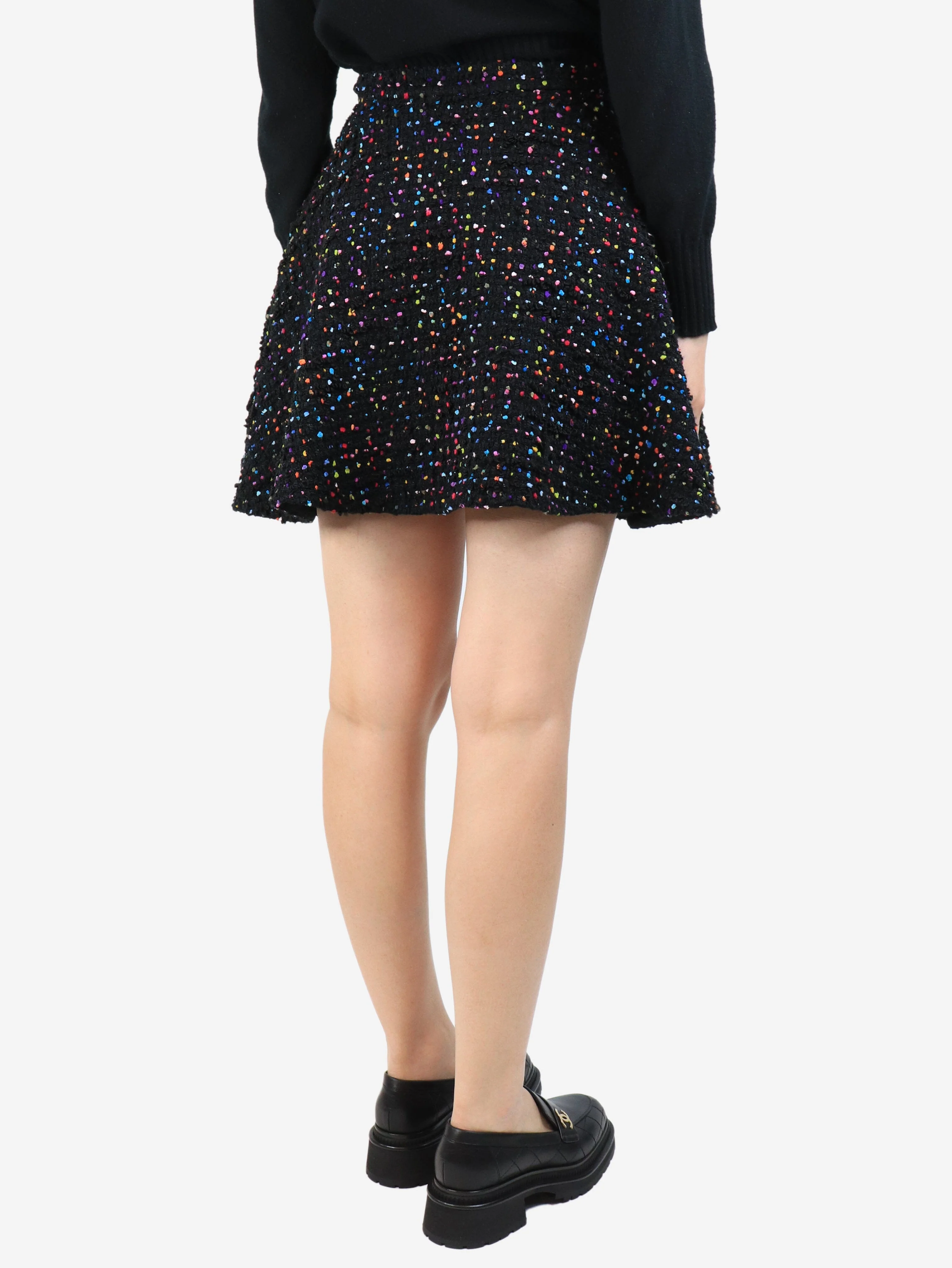 Tweed skater skirt - size UK 8 - Image 3
